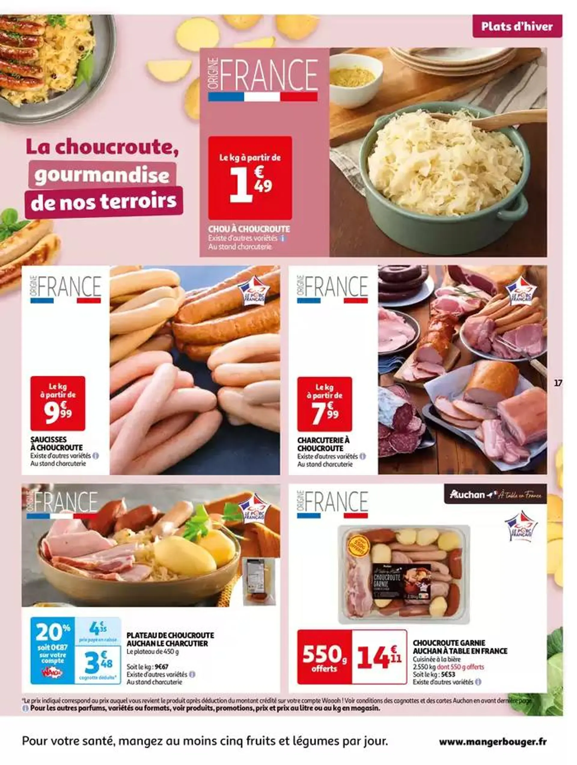 Une semaine d'offres à prix cassés  du 22 octobre au 28 octobre 2024 - Catalogue page 17