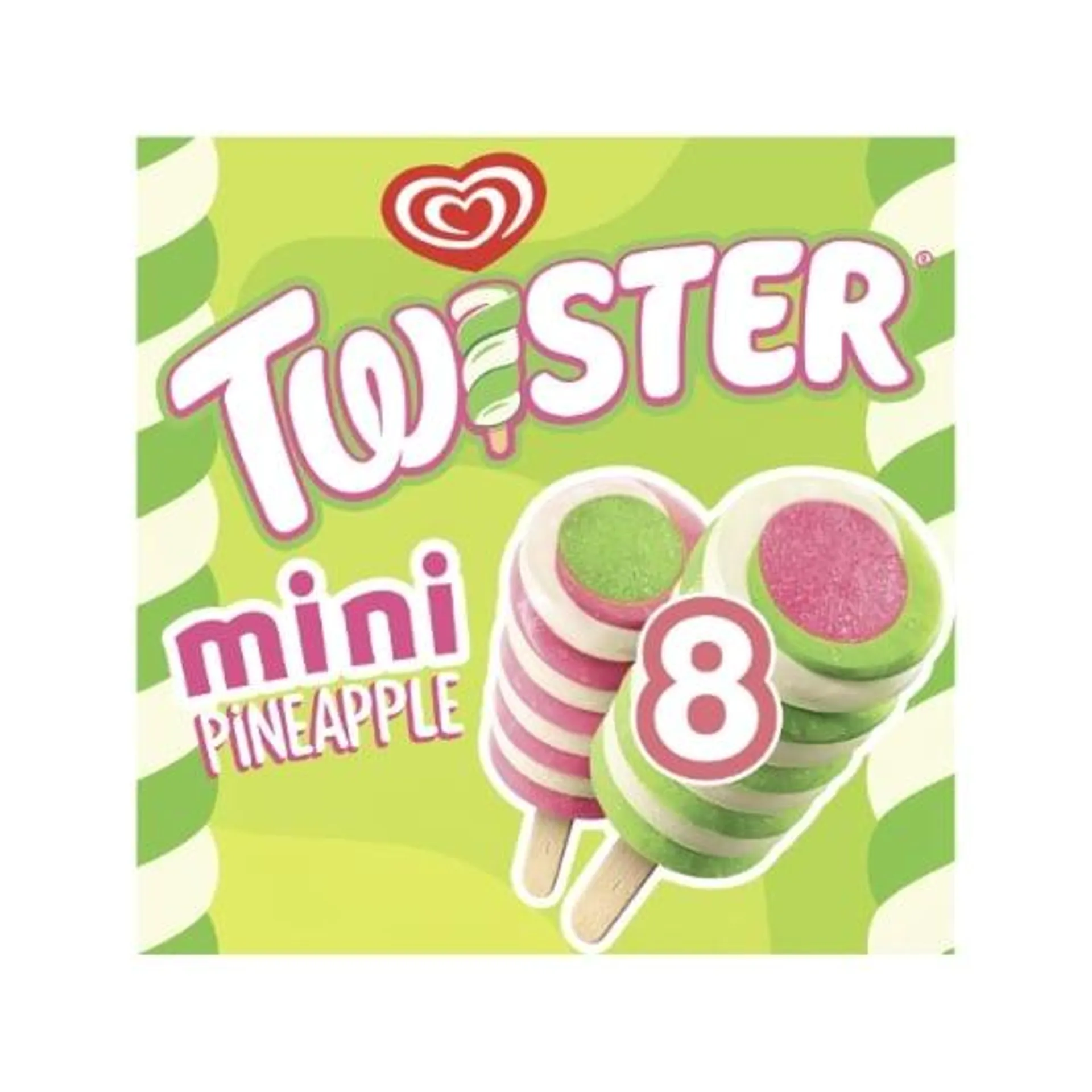 Glace Mini Bâtonnet Twister Ananas MIKO