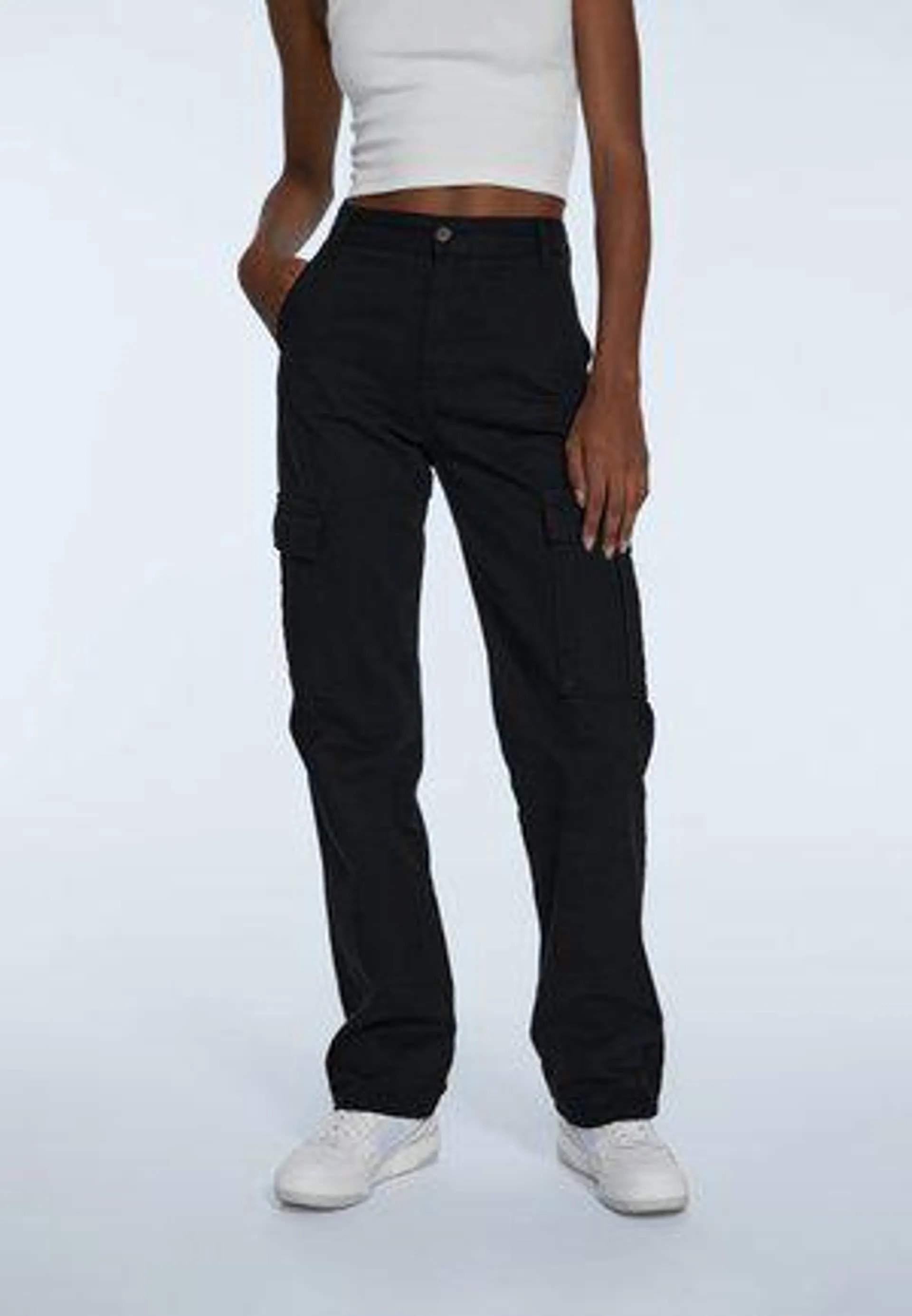 Pantalon cargo - black