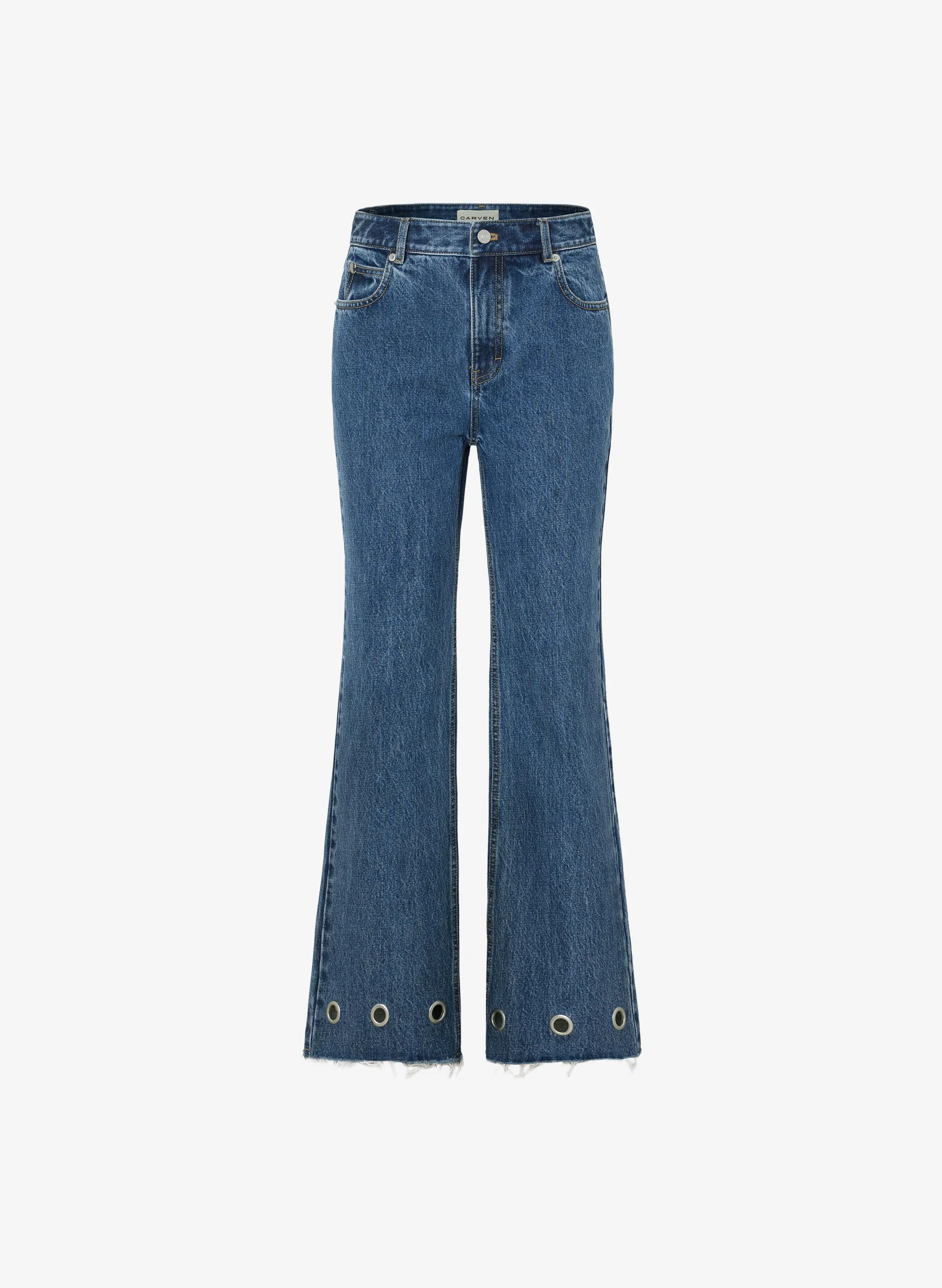 EMMA BOOTCUT JEANS IN BLUE DENIM