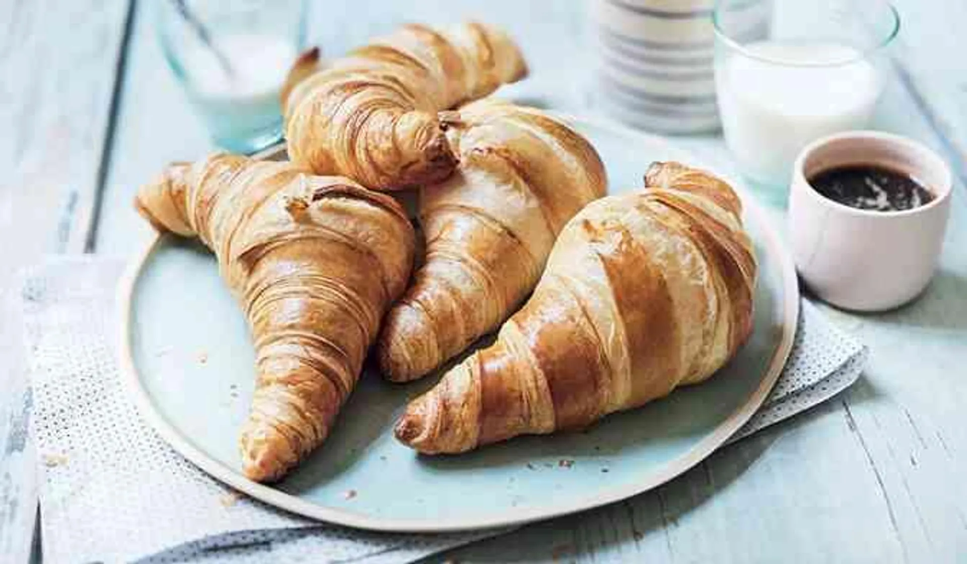 8 croissants pur beurre