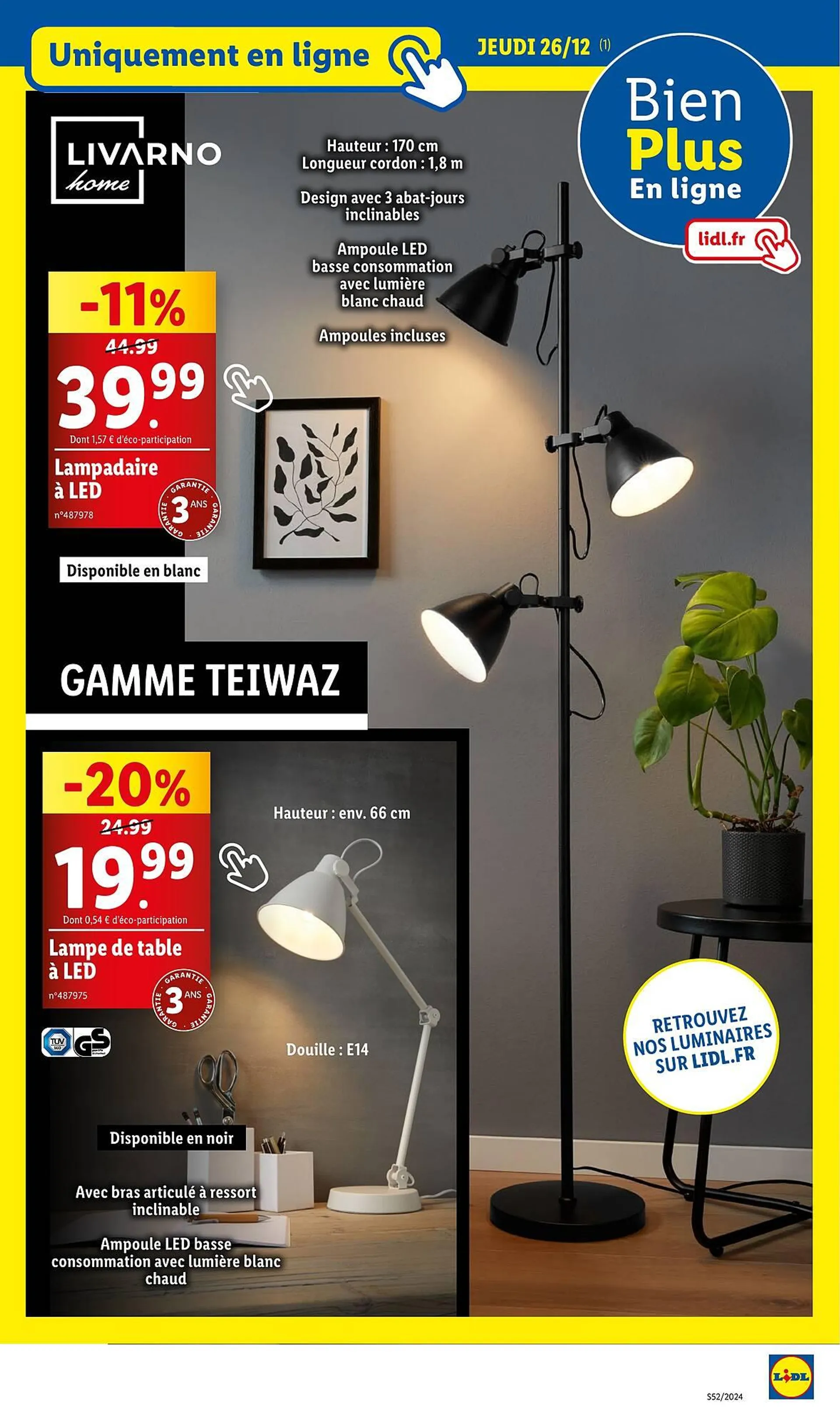 Catalogue Lidl du 26 décembre au 31 décembre 2024 - Catalogue page 51