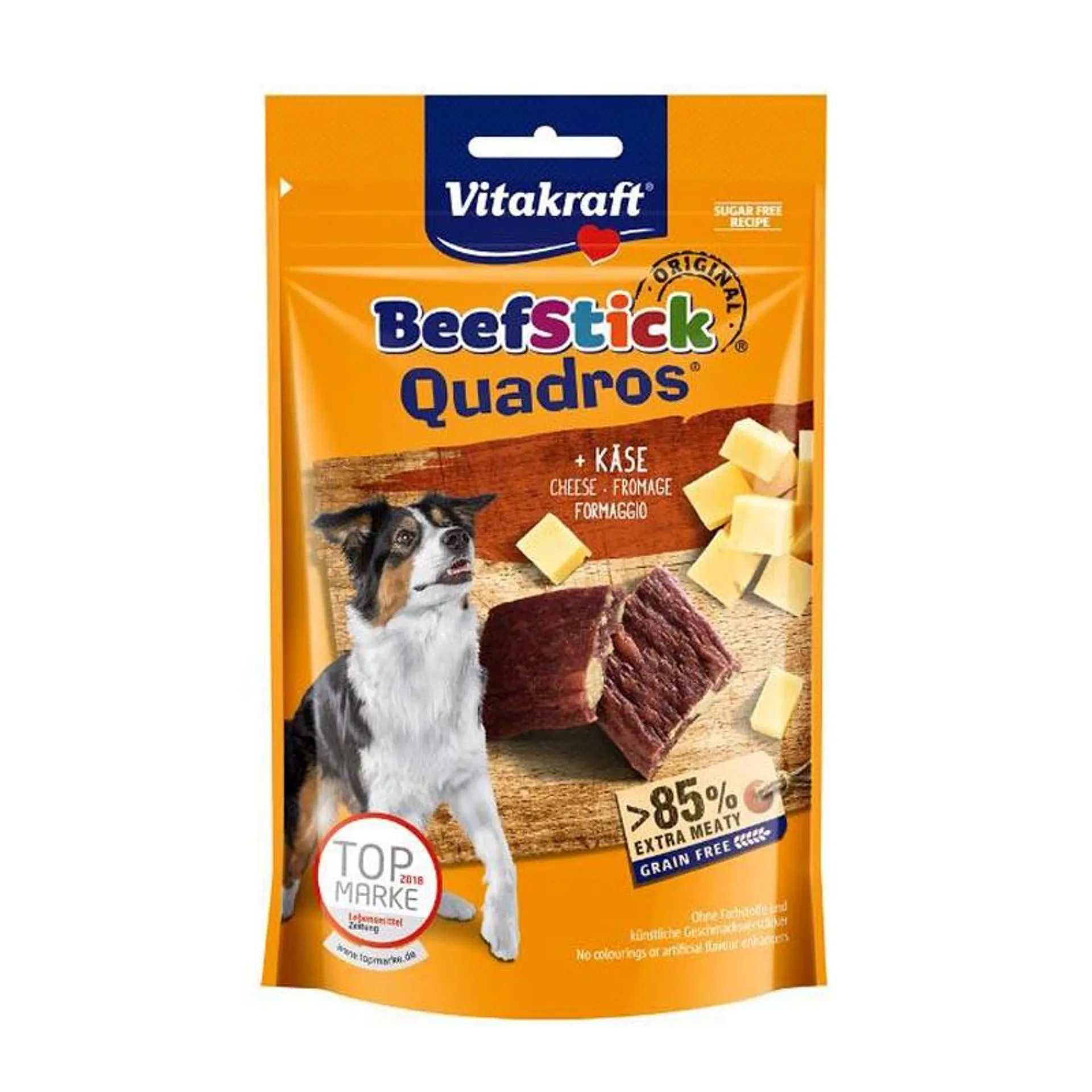 Friandises quadros boeuf/fromage