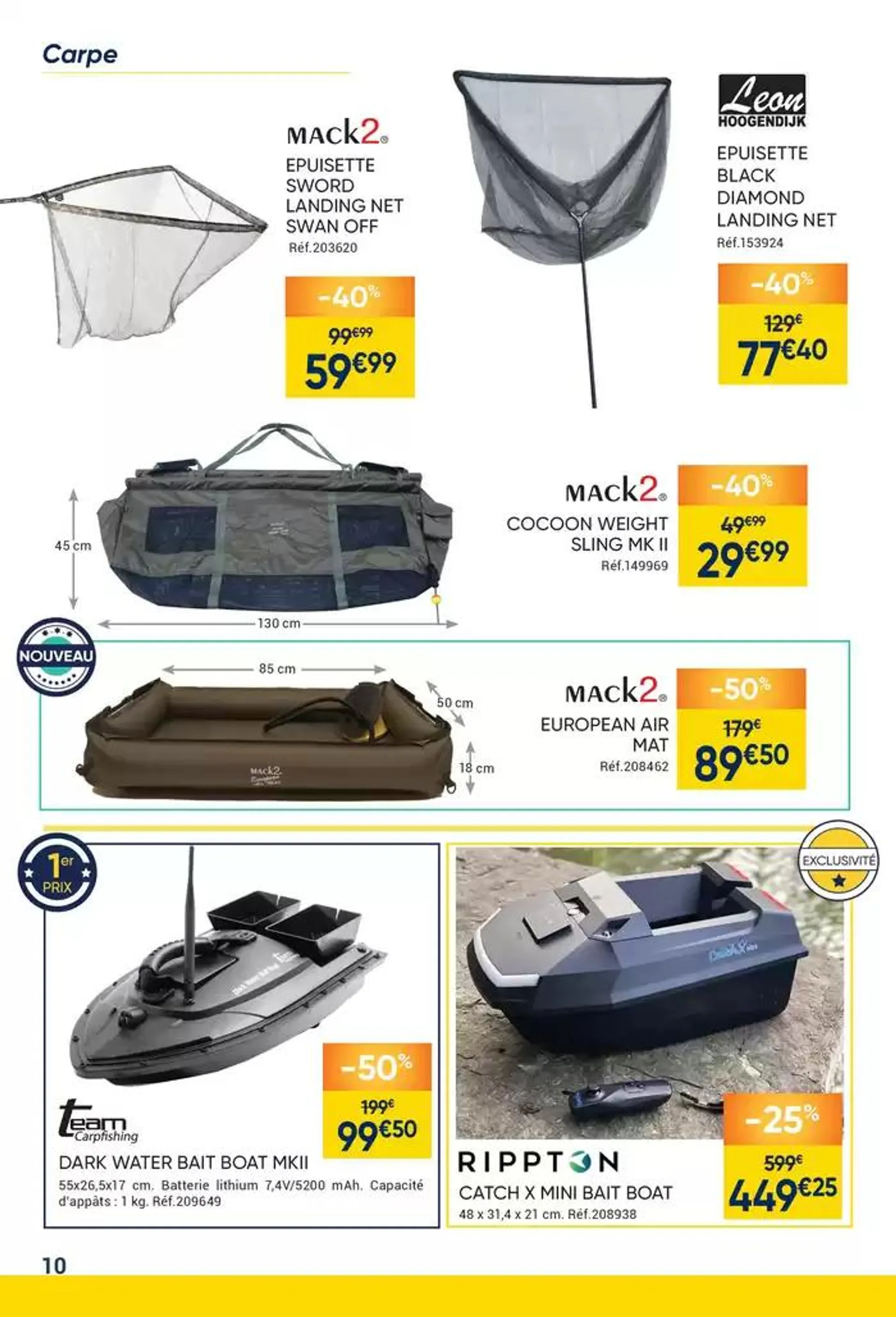 La Braderie des Grandes Marques est de retour chez Pacific Pêche ! du 26 septembre au 3 novembre 2024 - Catalogue page 10