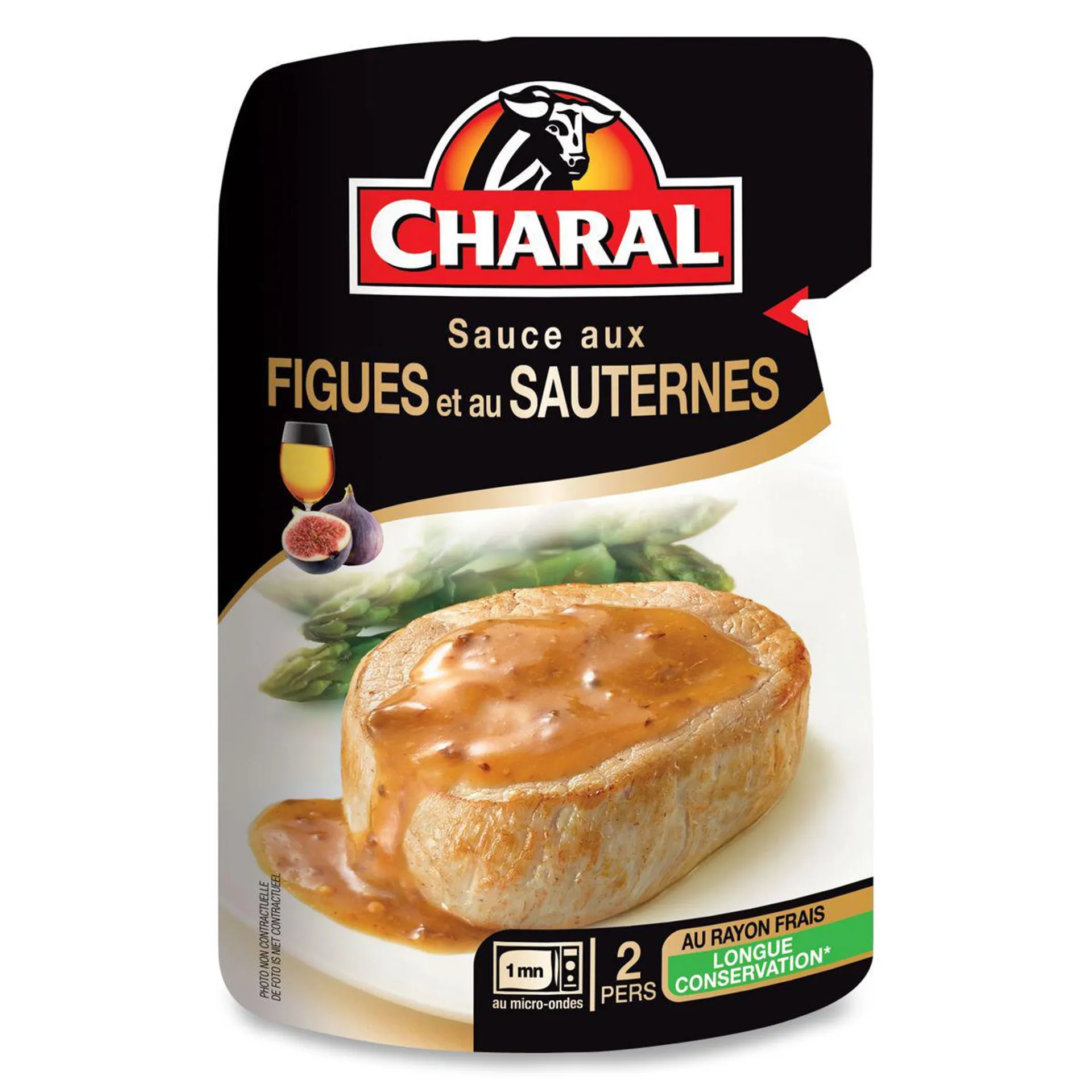 CHARAL Sauce aux figues et au sauternes 2 personnes 120g