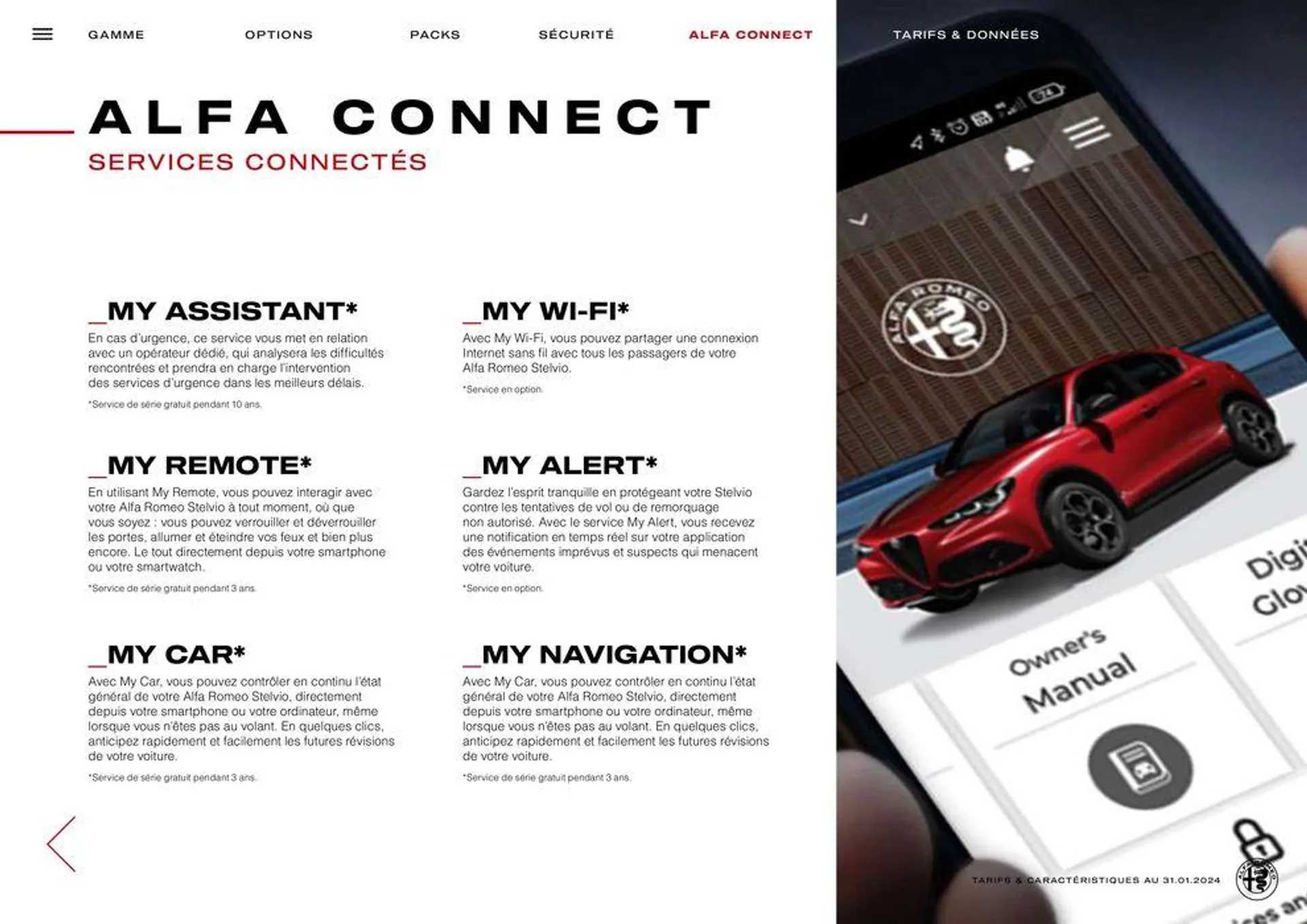 Alfa Romeo STELVIO du 24 avril au 24 avril 2025 - Catalogue page 16