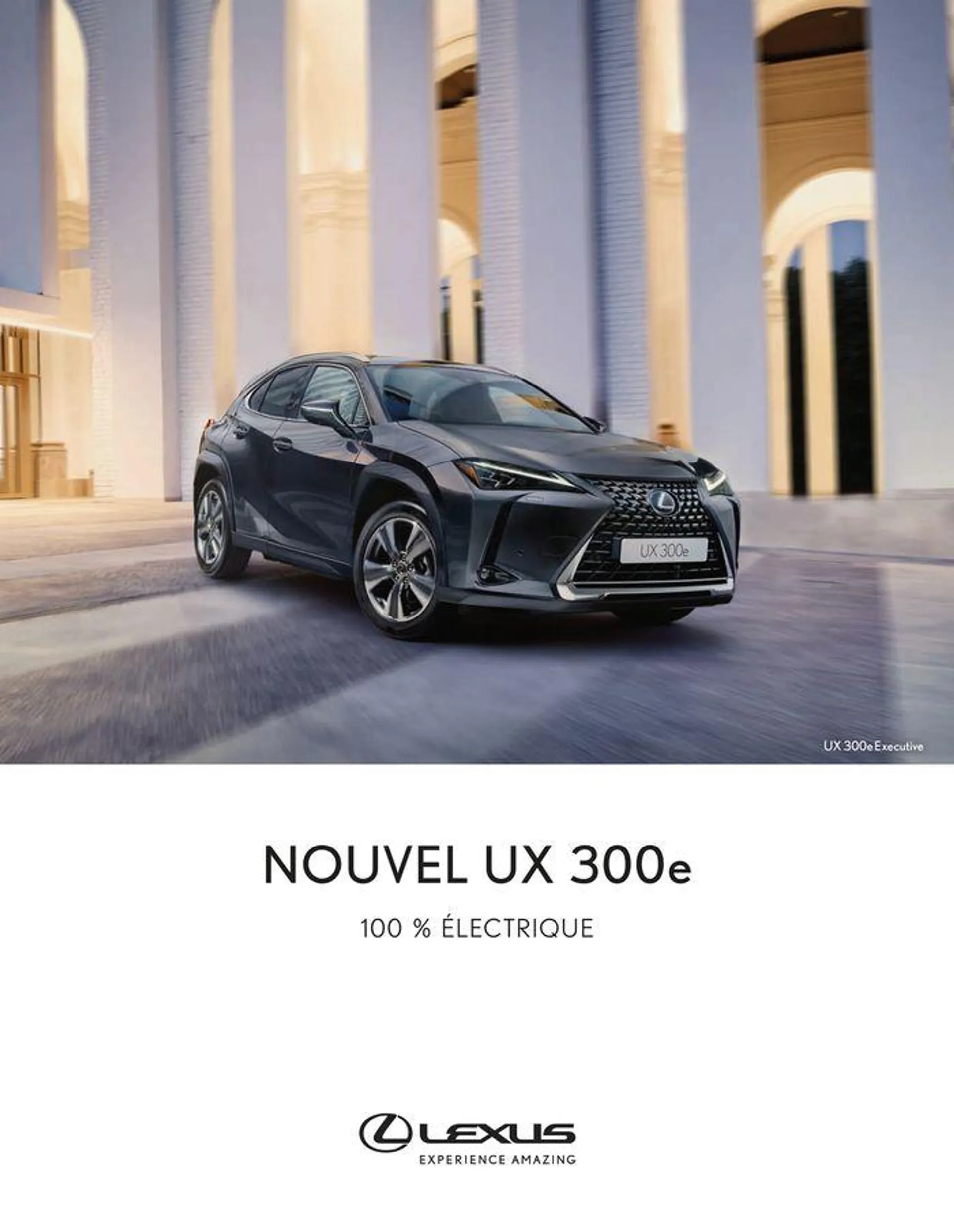 Lexus NOUVEL UX 300e 100 % ÉLECTRIQUE - 1