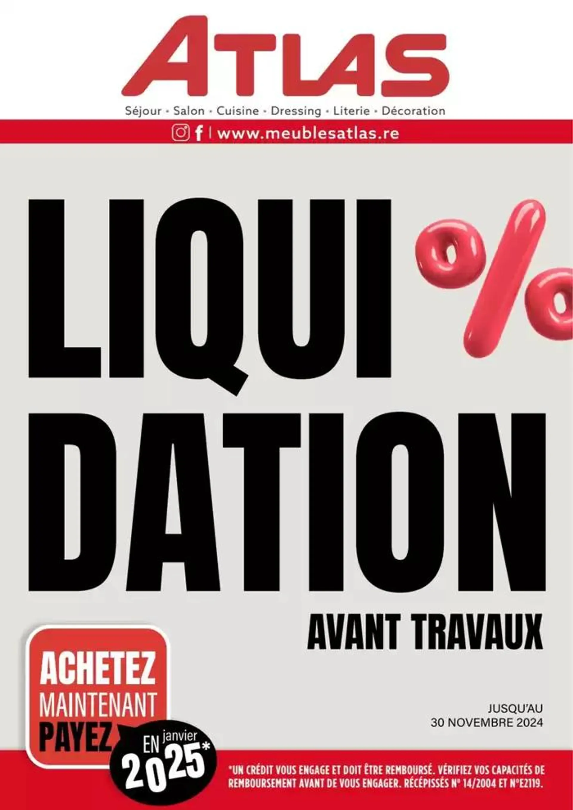 Liquidation avant travaux - 1