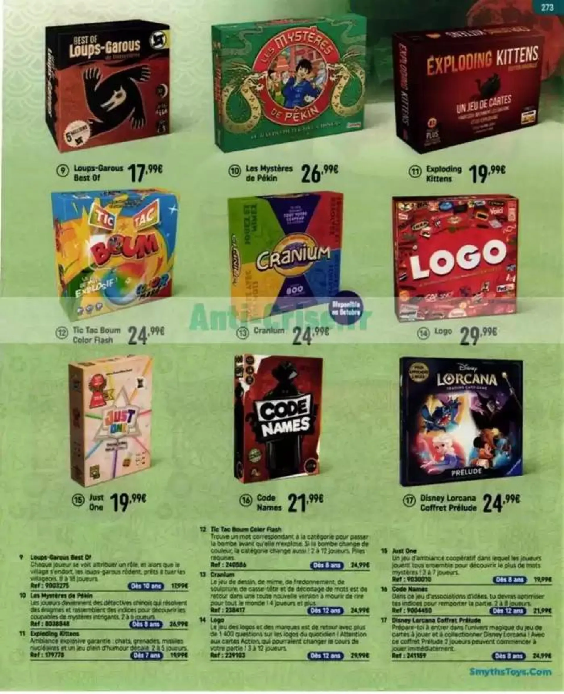 Toys Superstores du 25 septembre au 1 décembre 2024 - Catalogue page 273