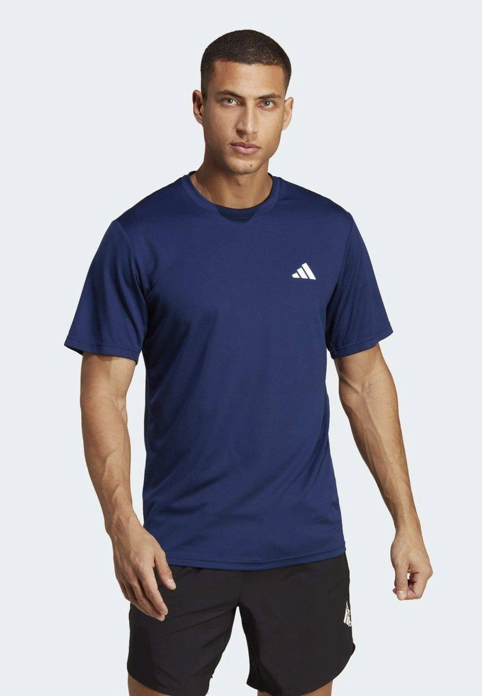 TRAIN ESSENTIALS - T-shirt de sport - dark blue white