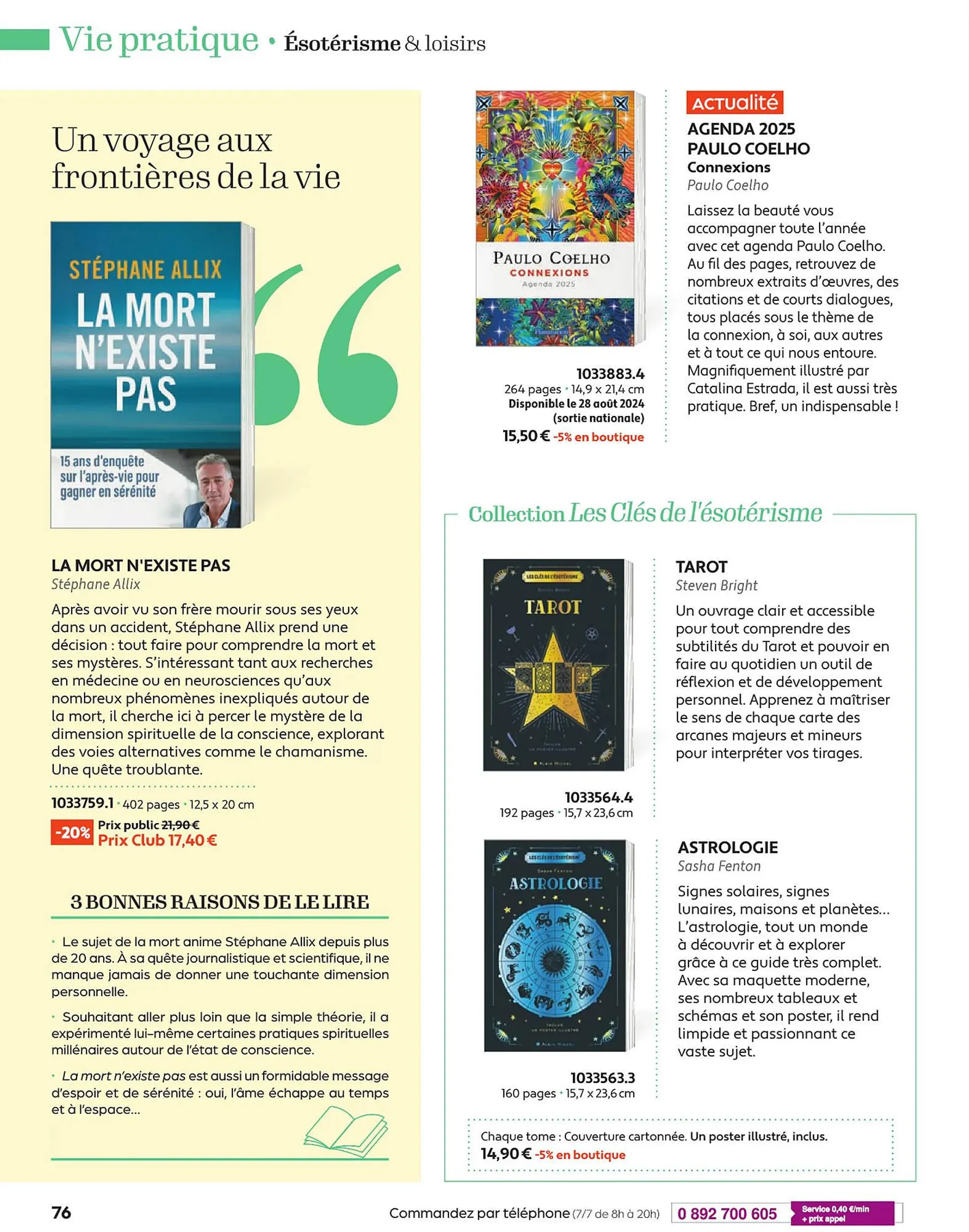 Catalogue France Loisirs du 1 septembre au 31 octobre 2024 - Catalogue page 76