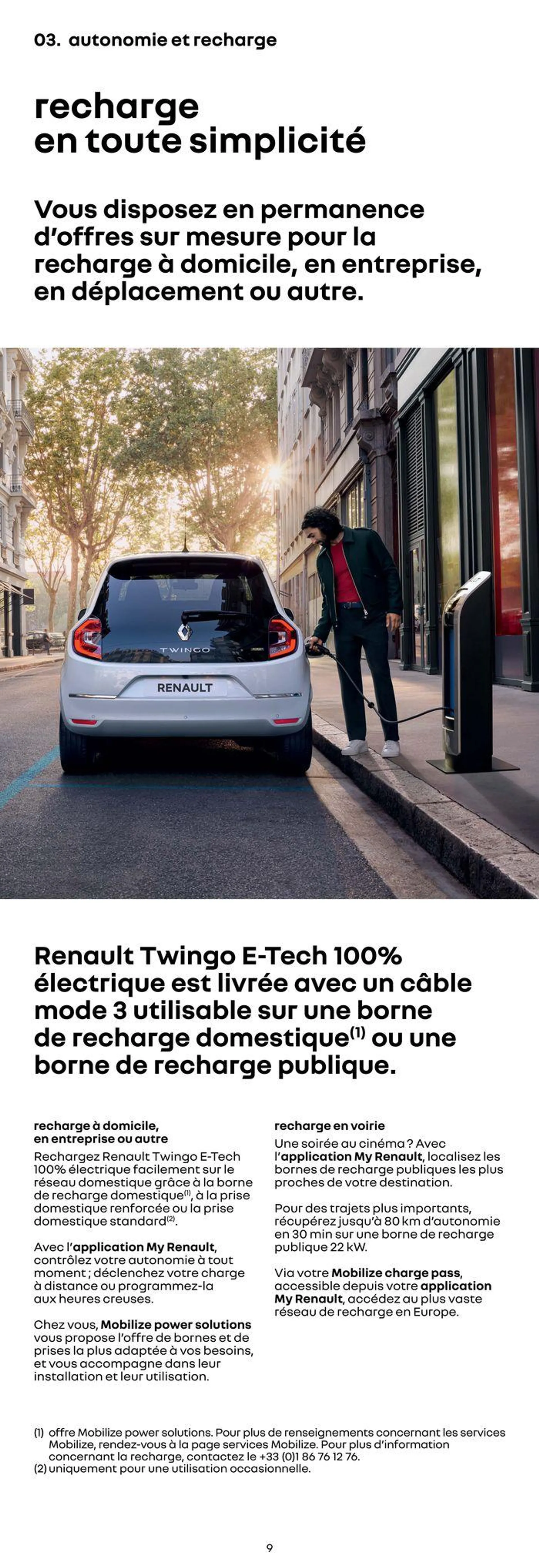 RENAULT TWINGO E-Tech 100% électrique - 9