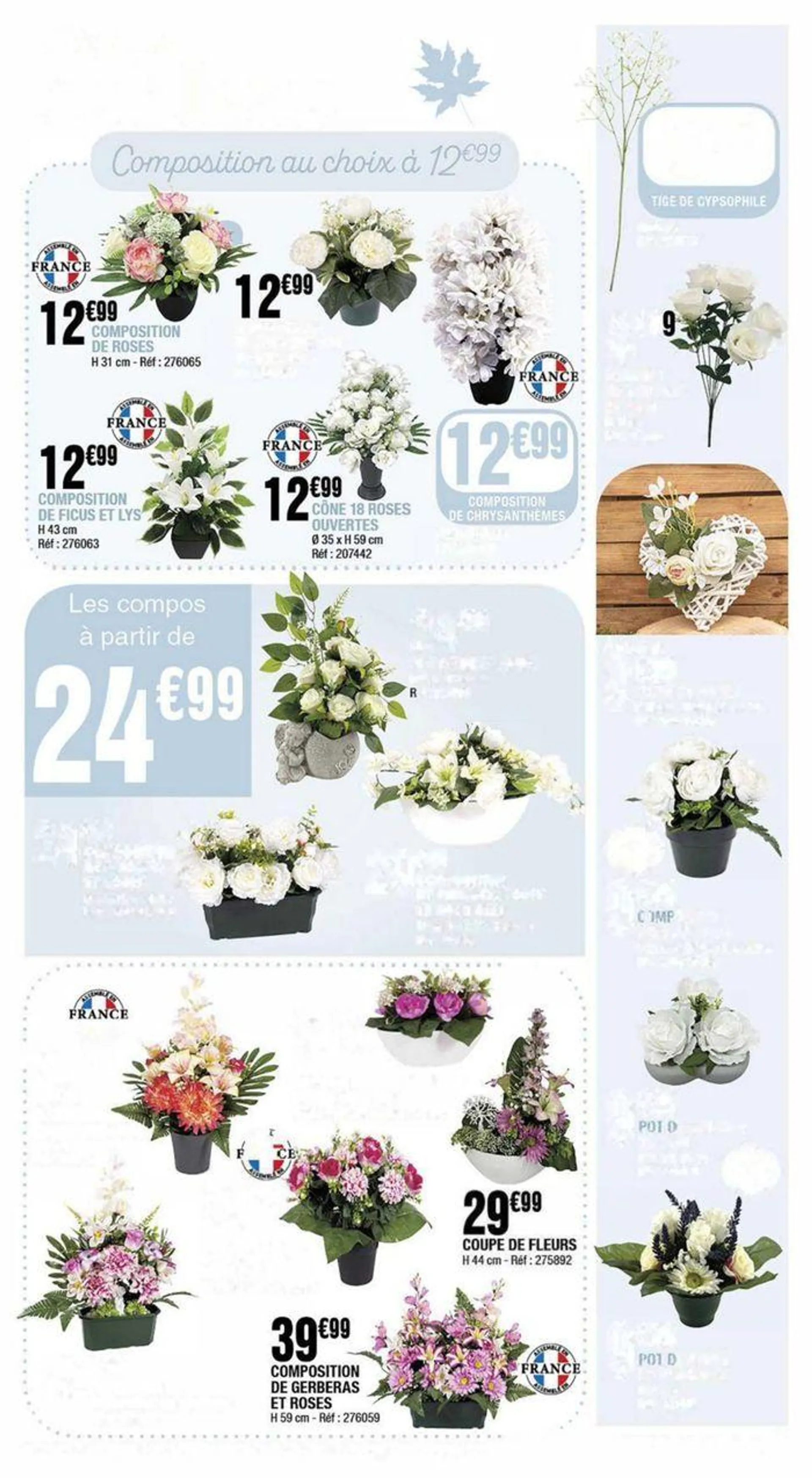 Notre sélection de bouquets du 16 septembre au 31 octobre 2024 - Catalogue page 5