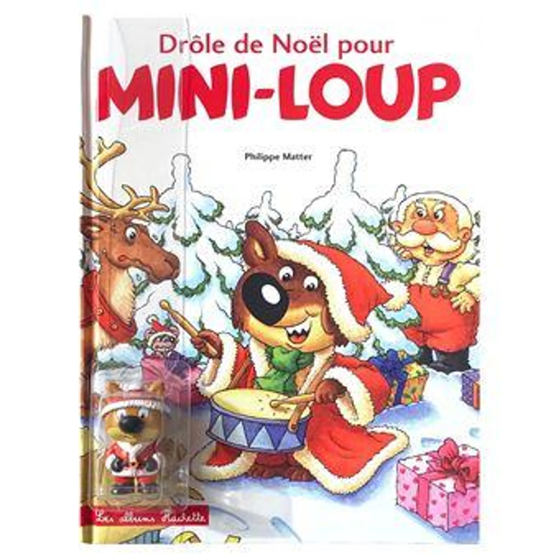 Mini-Loup - : Mini-Loup - Drôle de Noël pour Mini-Loup + 1 figurine