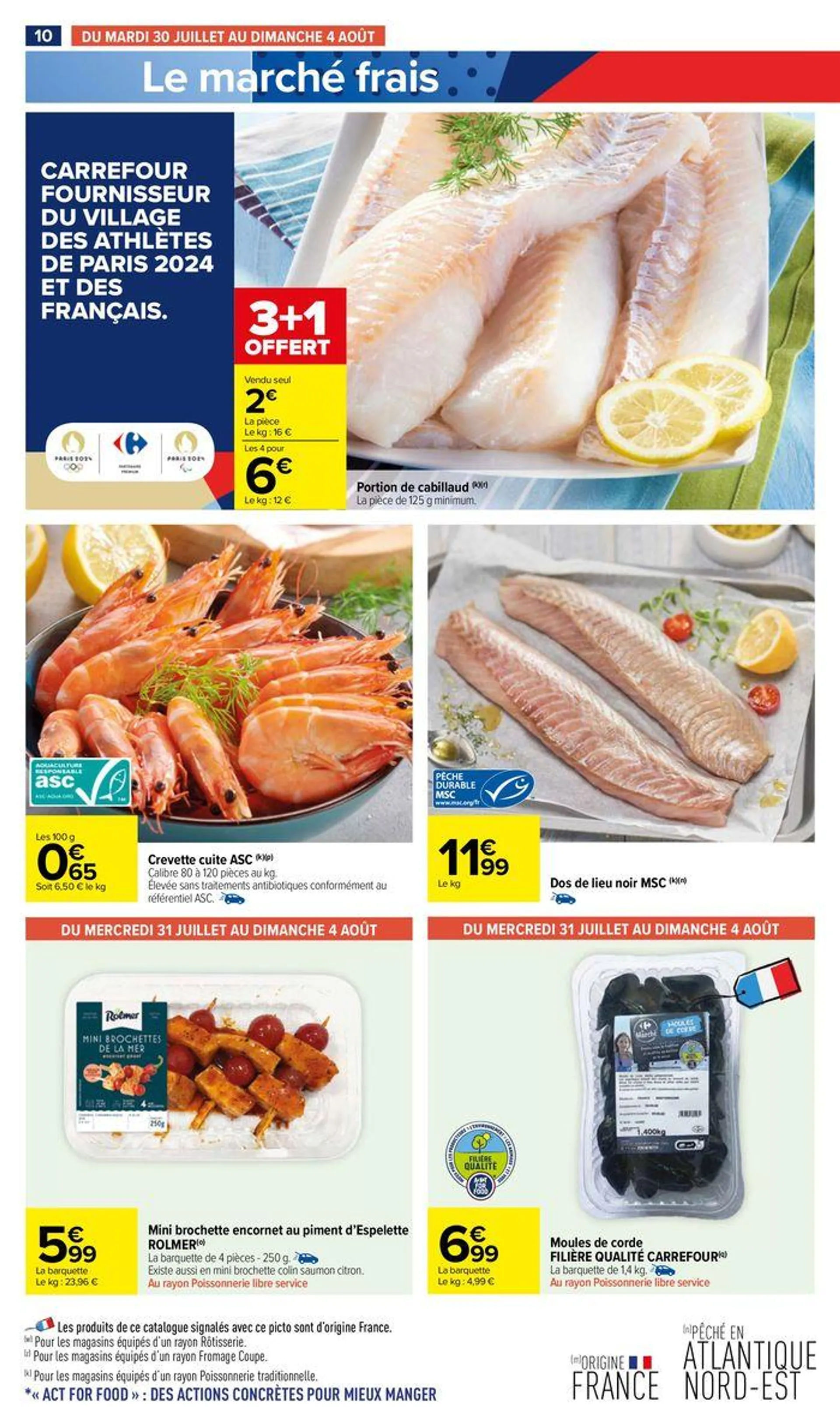 Le Top Chrono des Promos du 30 juillet au 11 août 2024 - Catalogue page 12