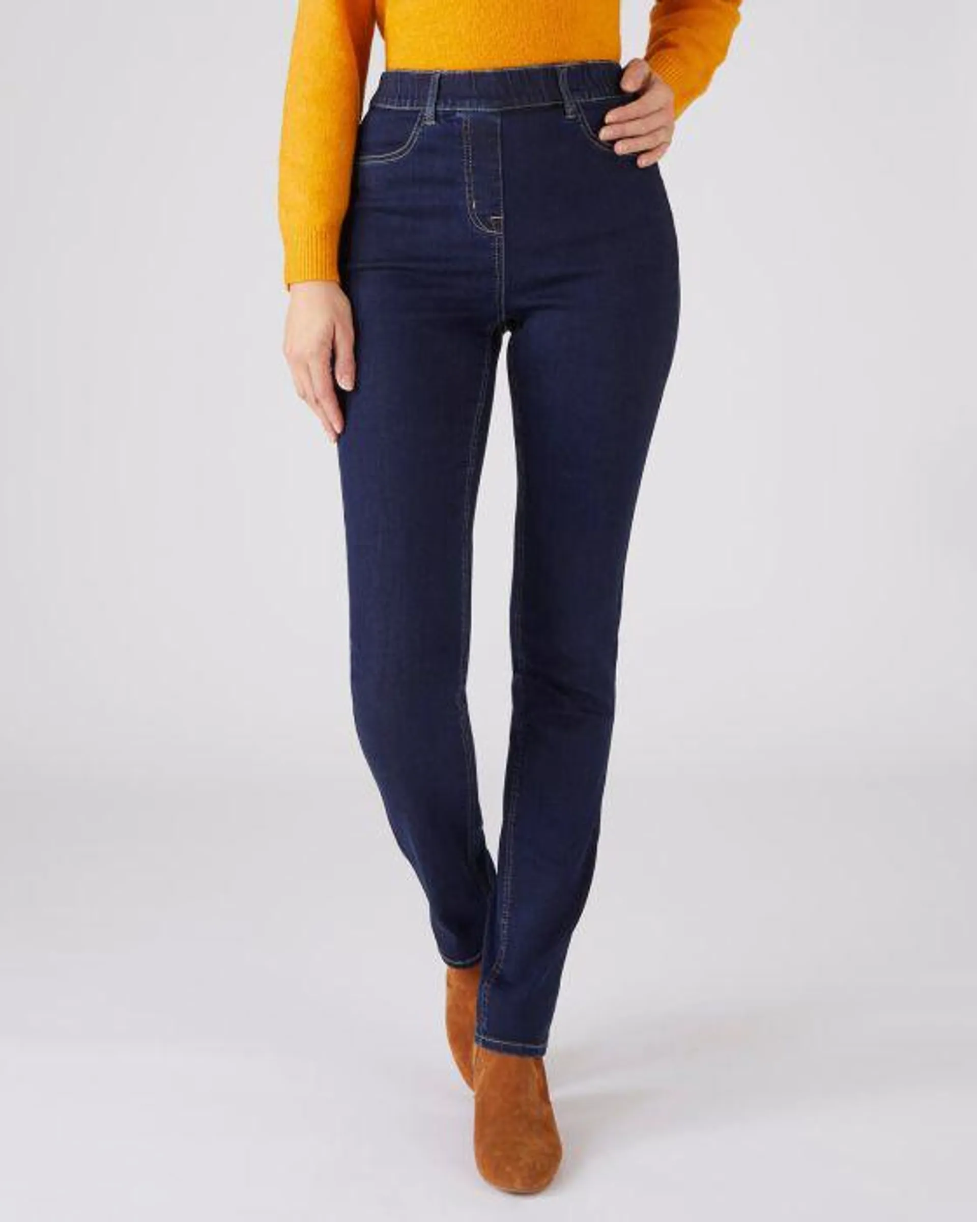 Jean enfilable gaine intégrée Perfect Fit by Damart