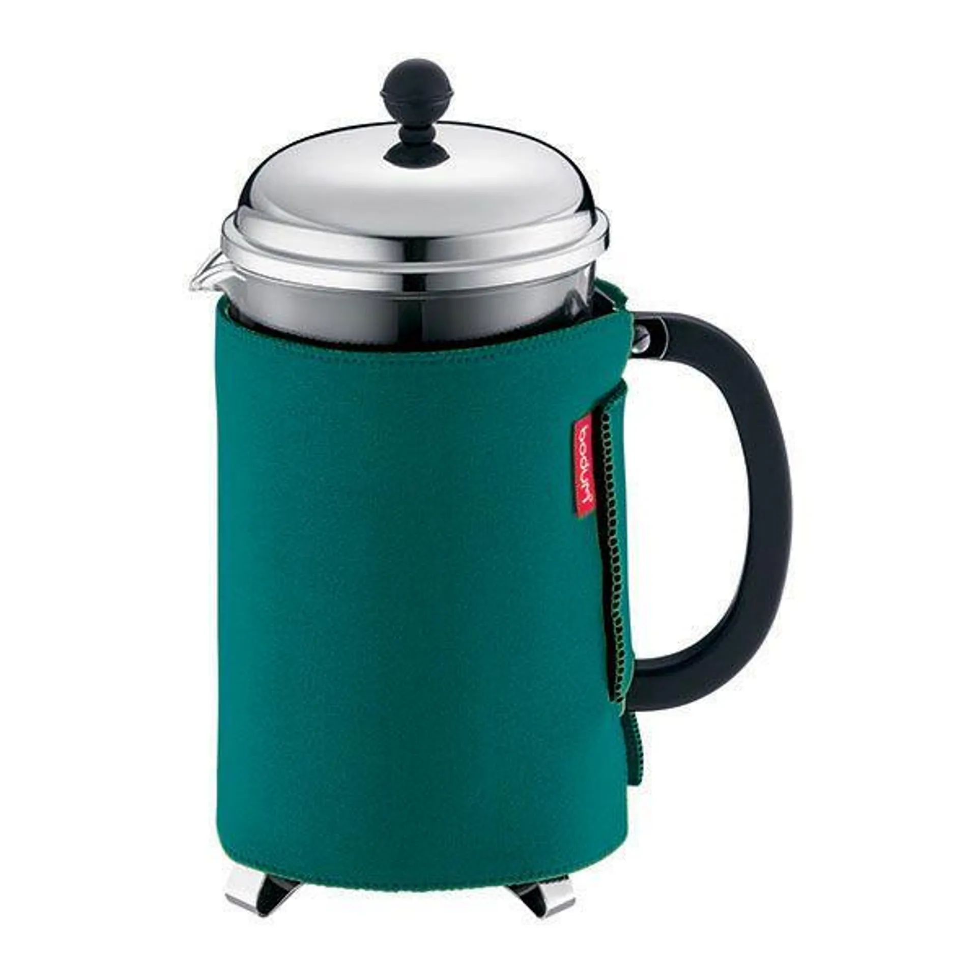 Couvre cafetière CHAMBORD 1.5 l, 12 tasses, en neoprène, vert foncé