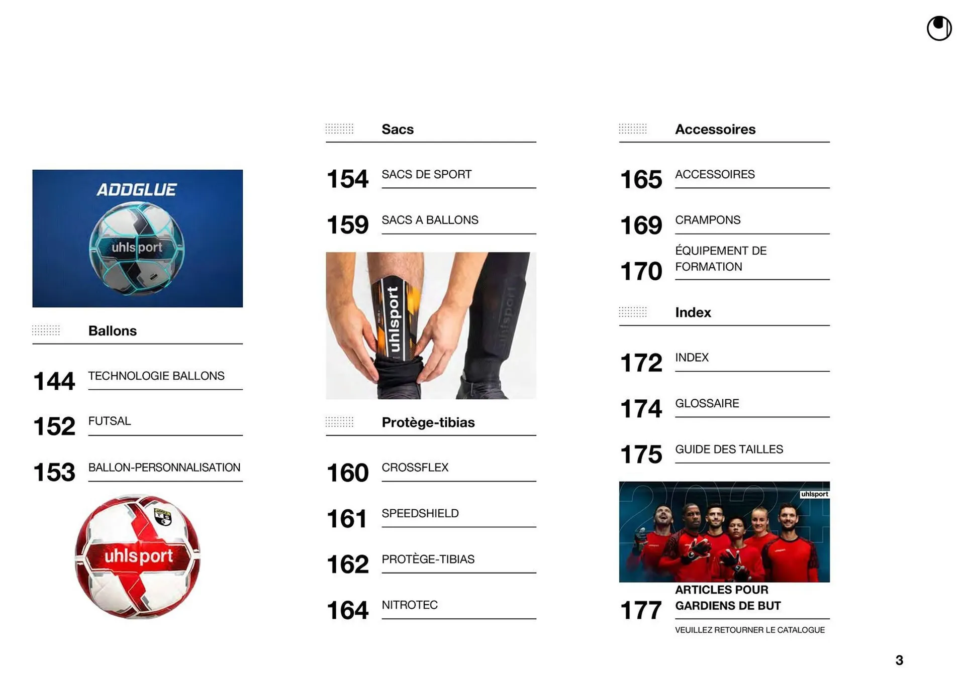 Catalogue Uhlsport du 24 janvier au 31 août 2024 - Catalogue page 3