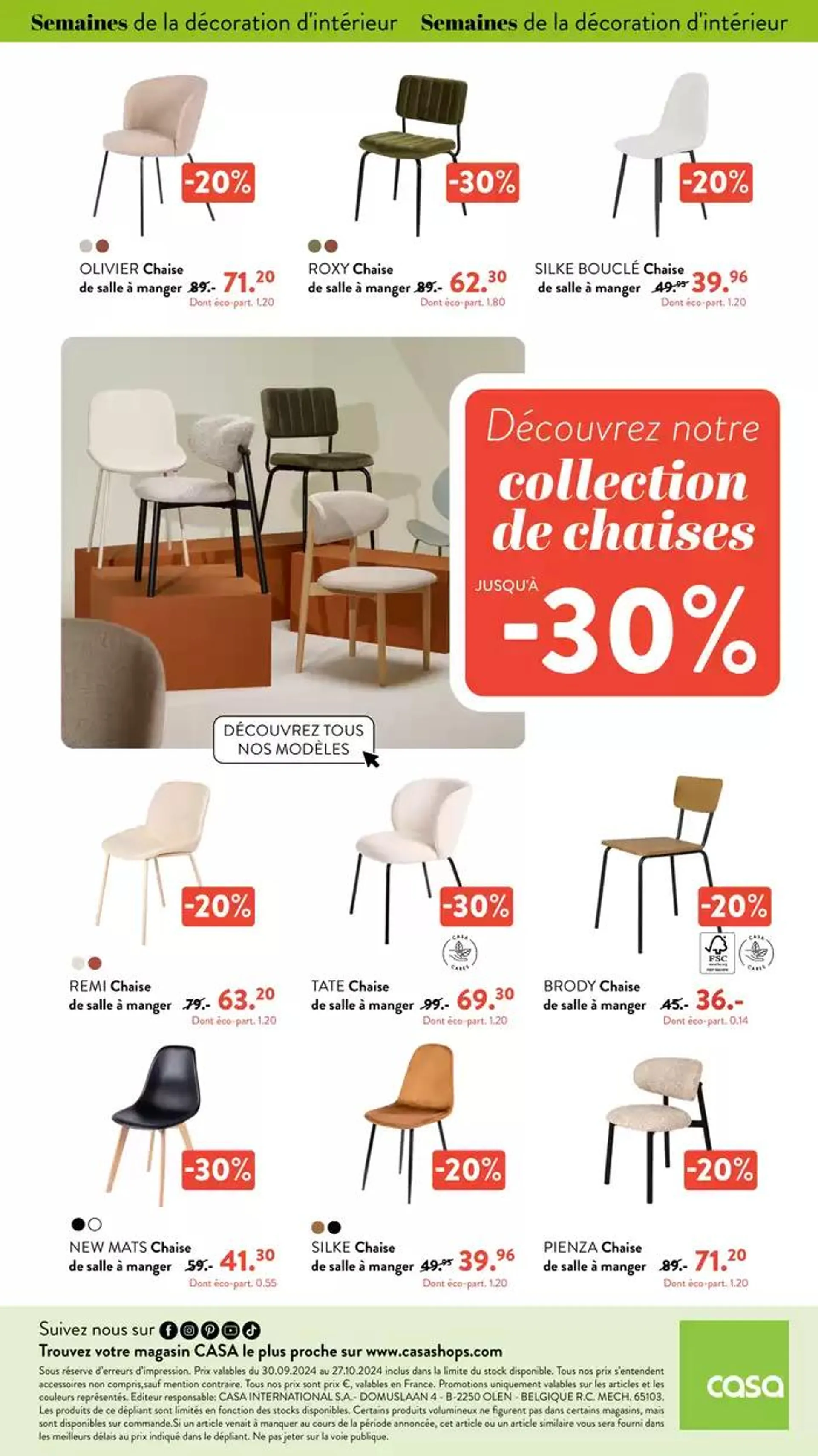 Semaines de la décoration d'intérieur du 2 octobre au 27 octobre 2024 - Catalogue page 2