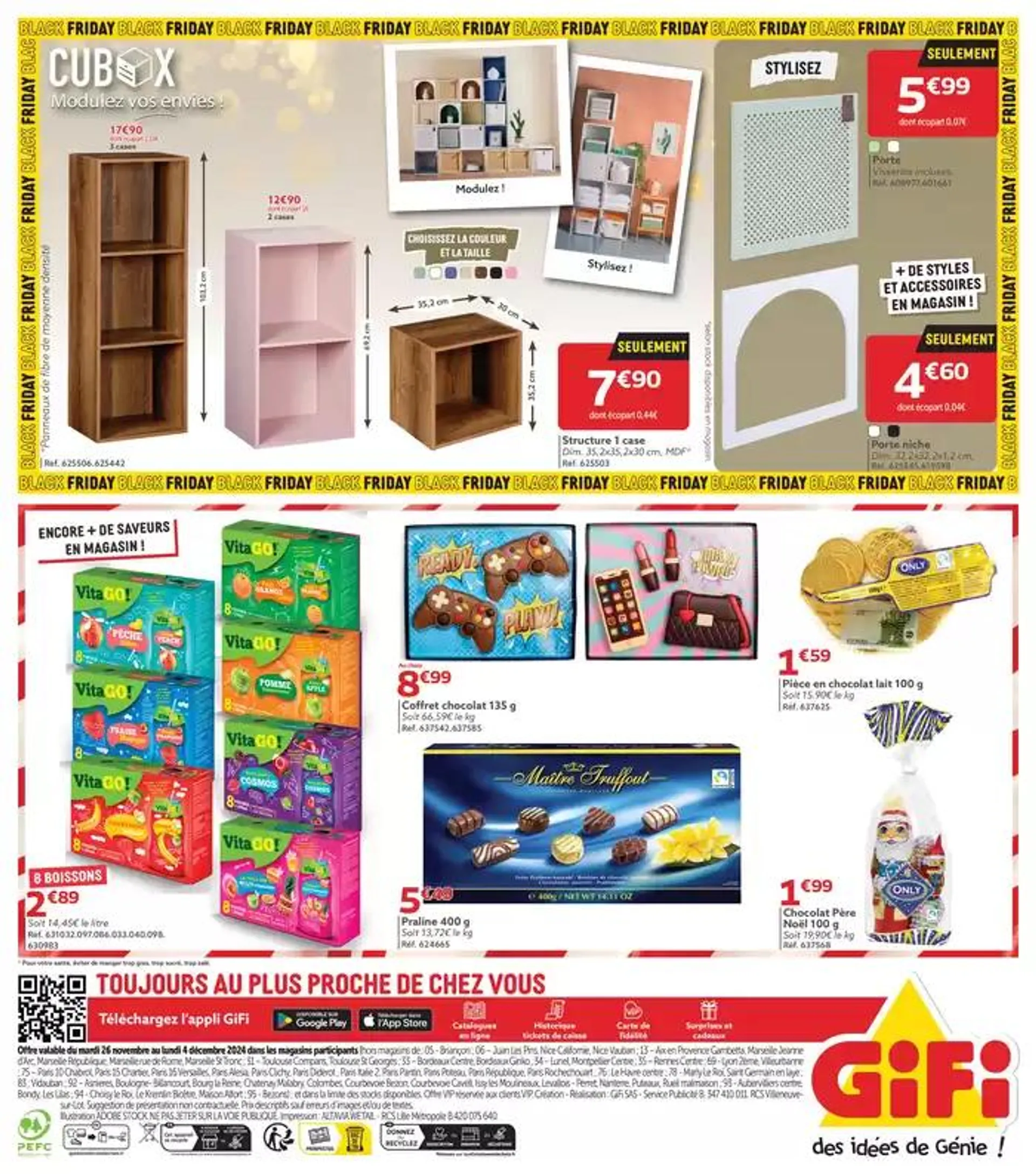 Black Friday : offres à saisir du 26 novembre au 4 décembre 2024 - Catalogue page 20