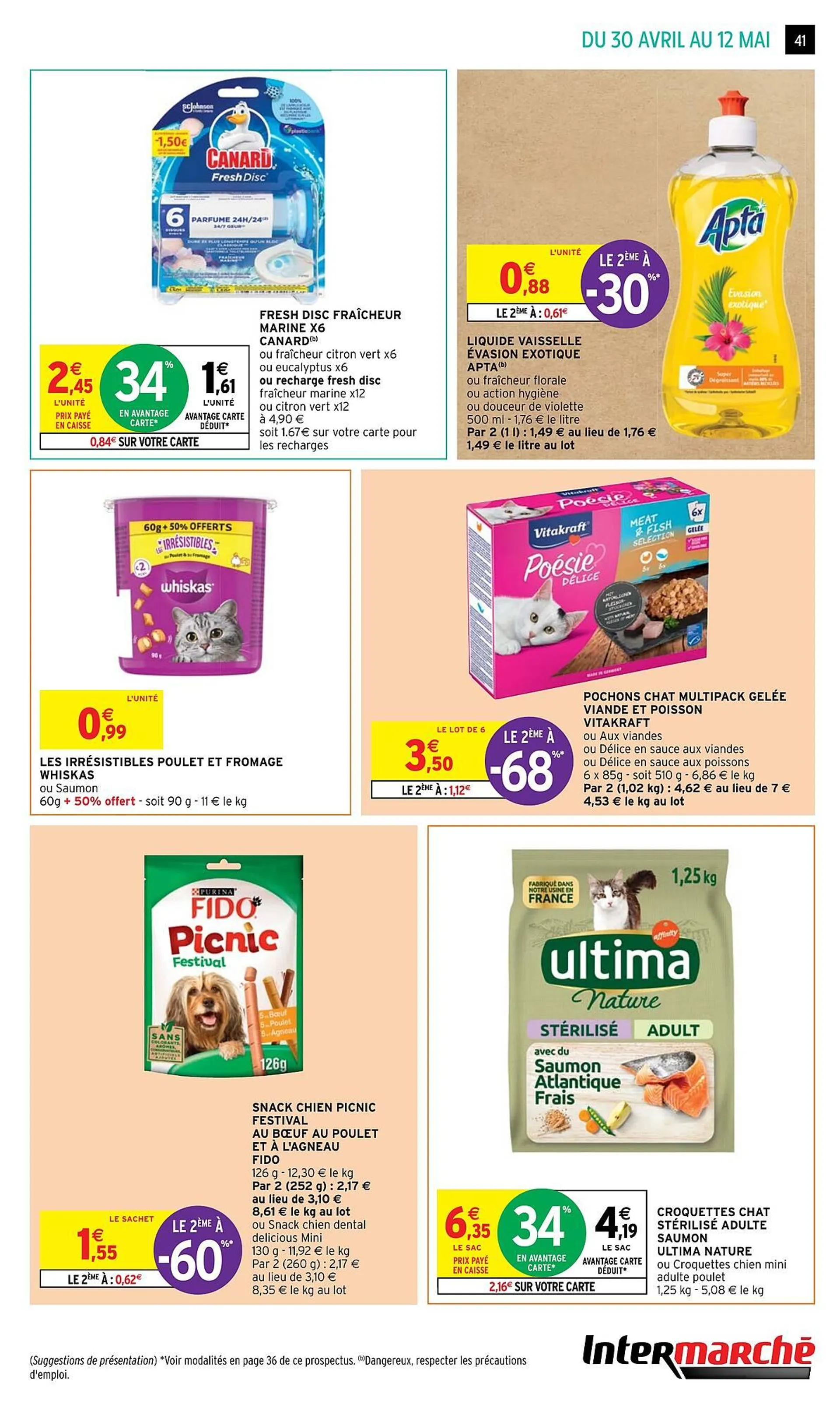 Catalogue Intermarché du 30 avril au 12 mai 2024 - Catalogue page 41