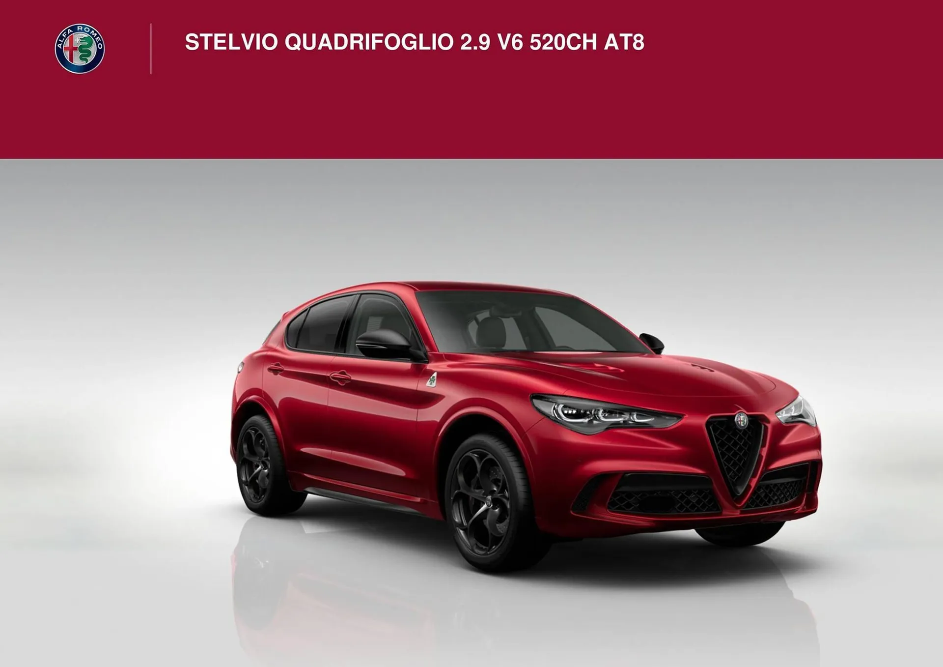 Catalogue Alfa Romeo STELVIO QUADRIFOGLIO du 19 décembre au 29 février 2024 - Catalogue page 1