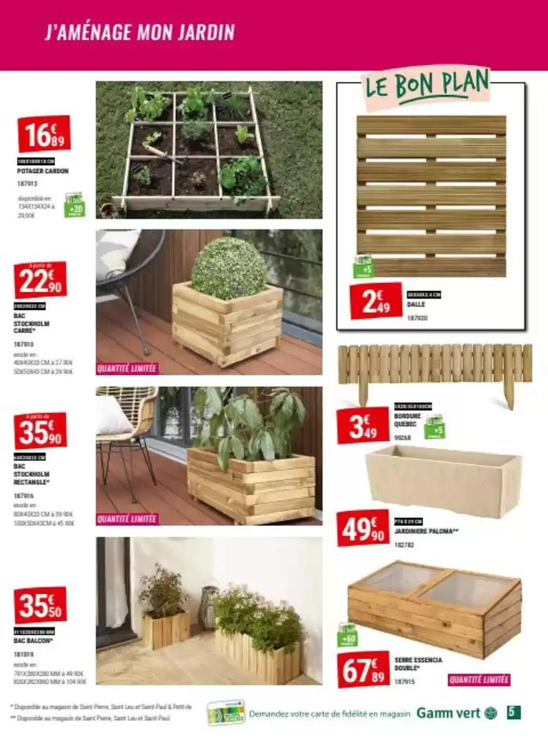 Tout pour mon jardin du 30 octobre au 17 novembre 2024 - Catalogue page 5