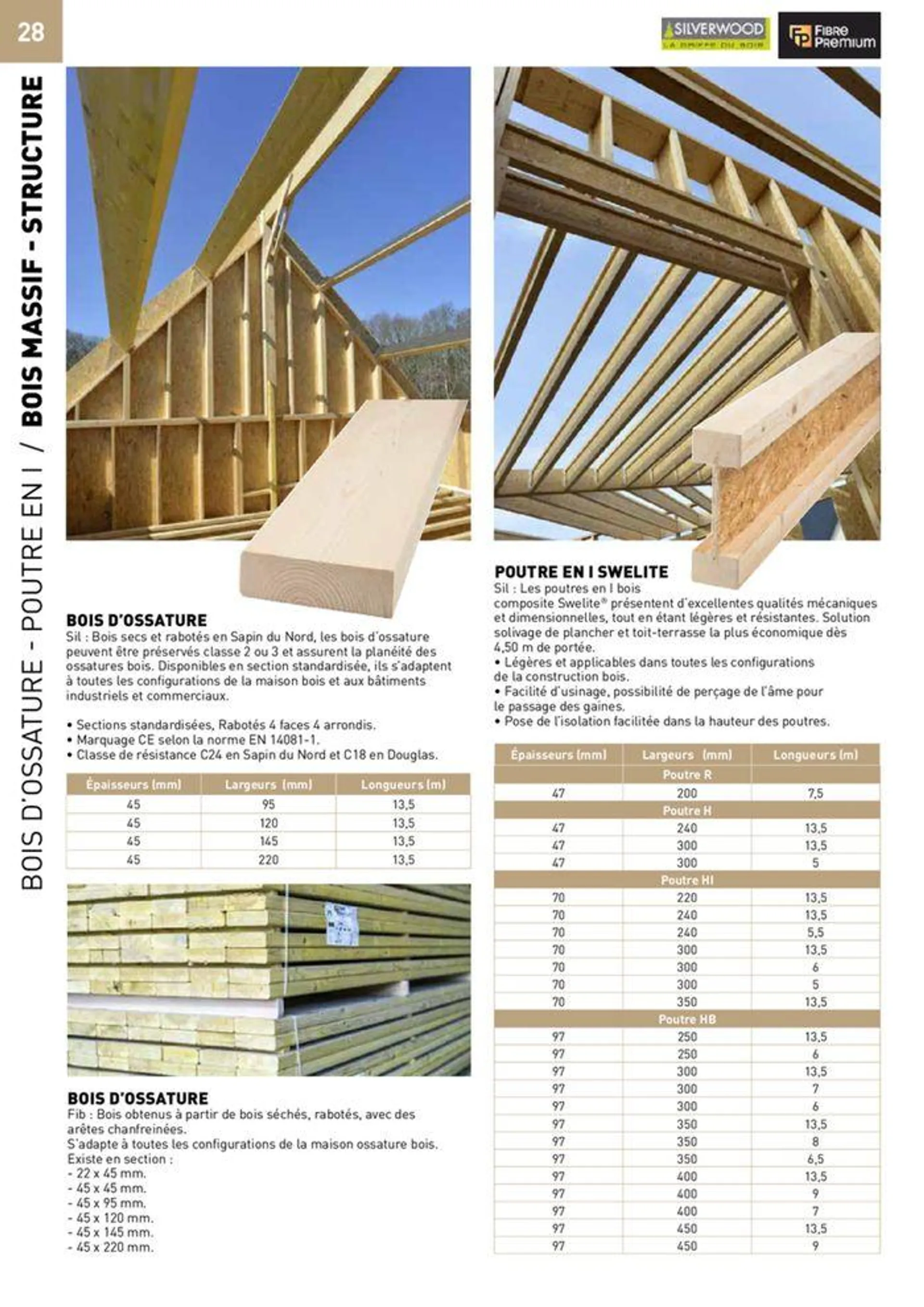 GUIDE SPÉCIAL 2024 BOIS • CONSTRUCTION & RÉNOVATION du 25 avril au 31 décembre 2024 - Catalogue page 100