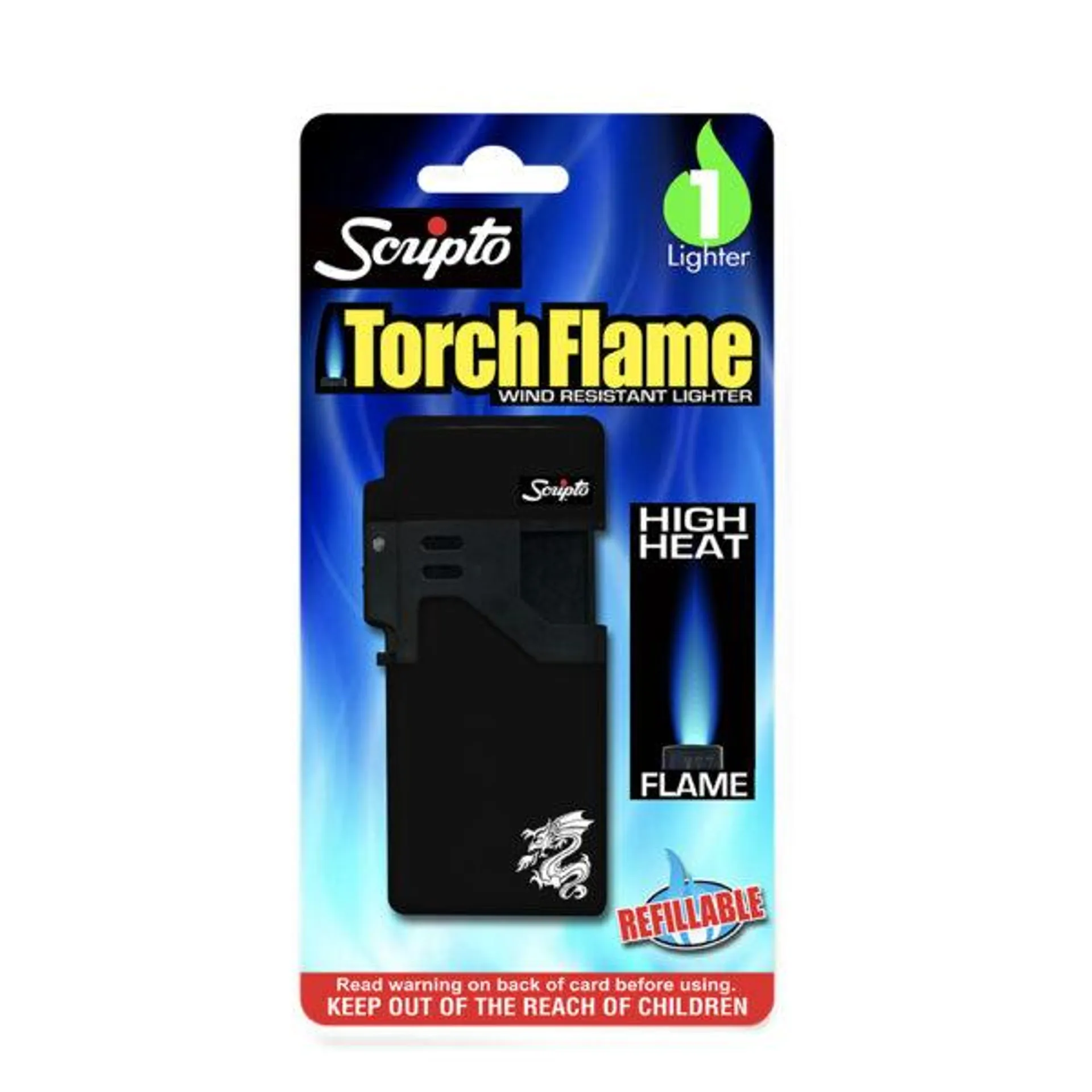 Briquet torch scripto