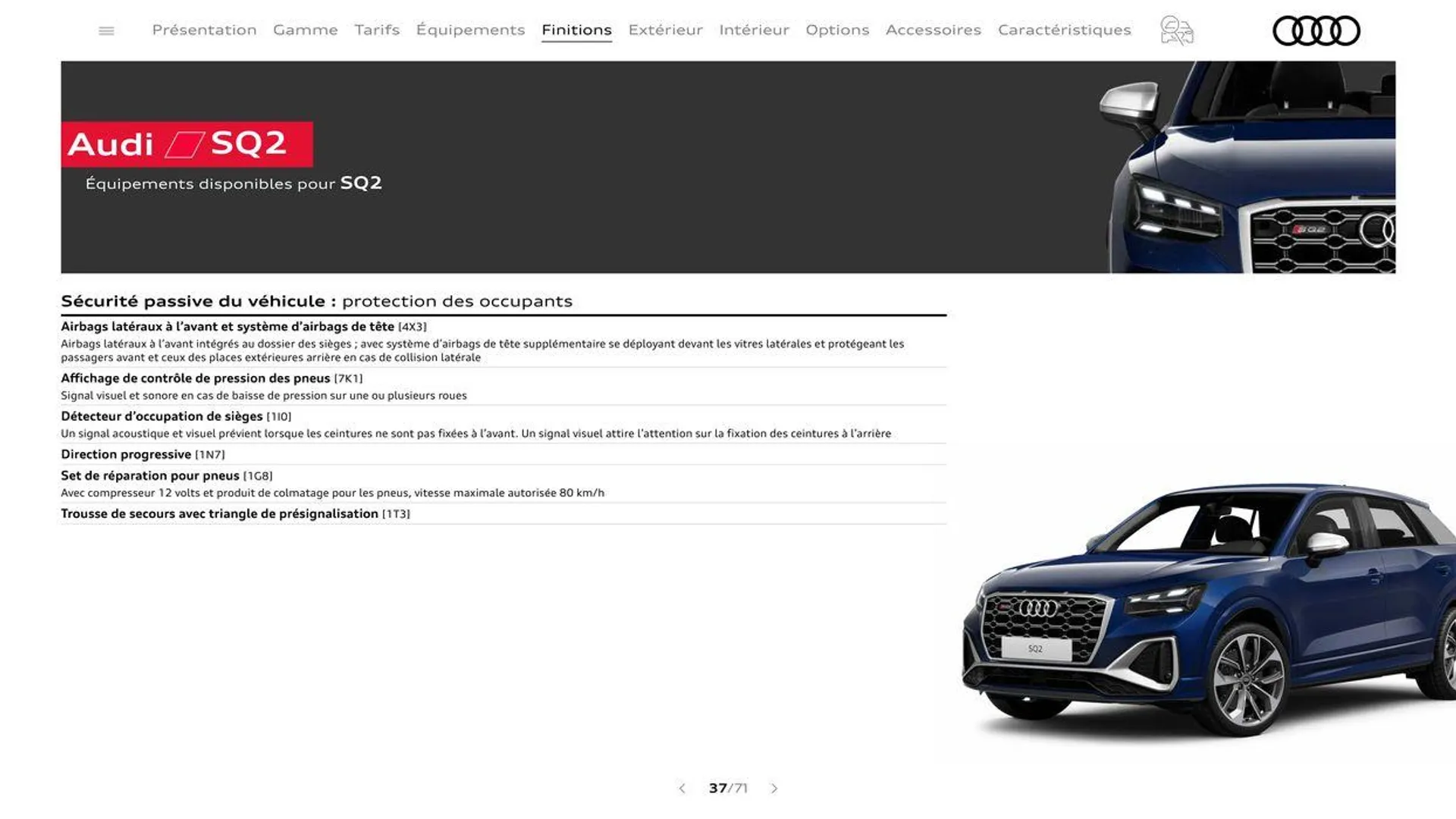 Audi Q2 du 20 août au 31 décembre 2024 - Catalogue page 37