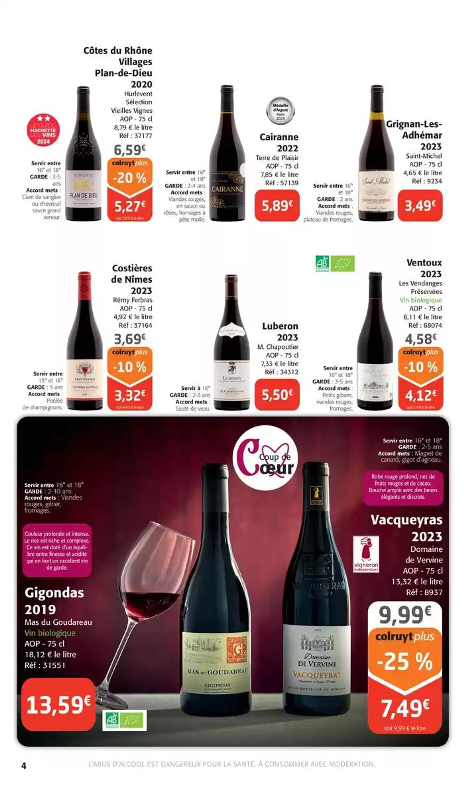 Foire aux vins du 25 septembre au 13 octobre 2024 - Catalogue page 4