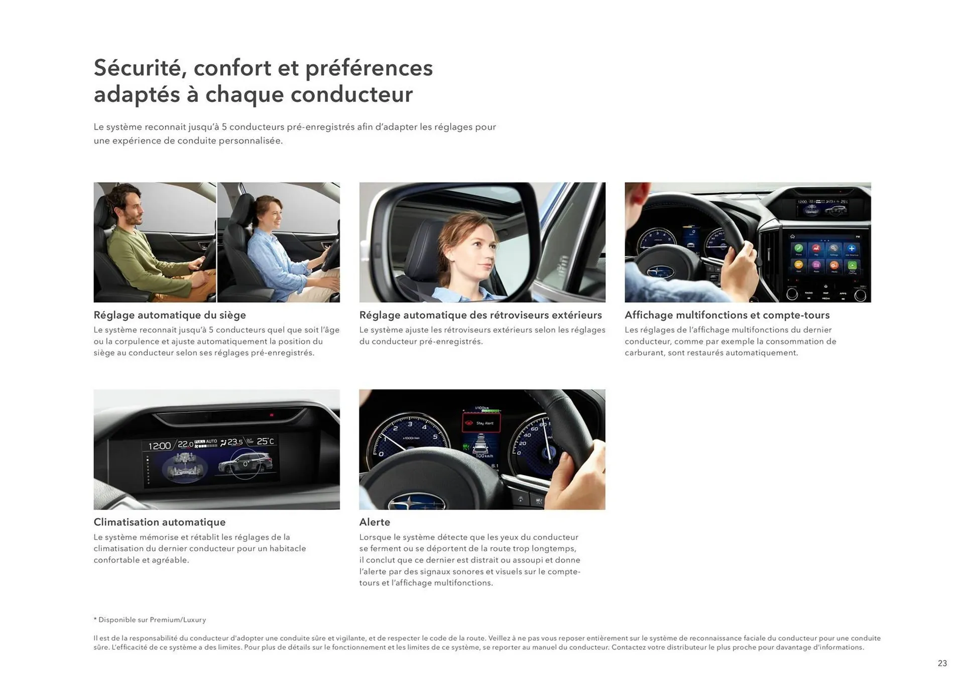 Catalogue Subaru Forester du 13 décembre au 24 août 2024 - Catalogue page 23