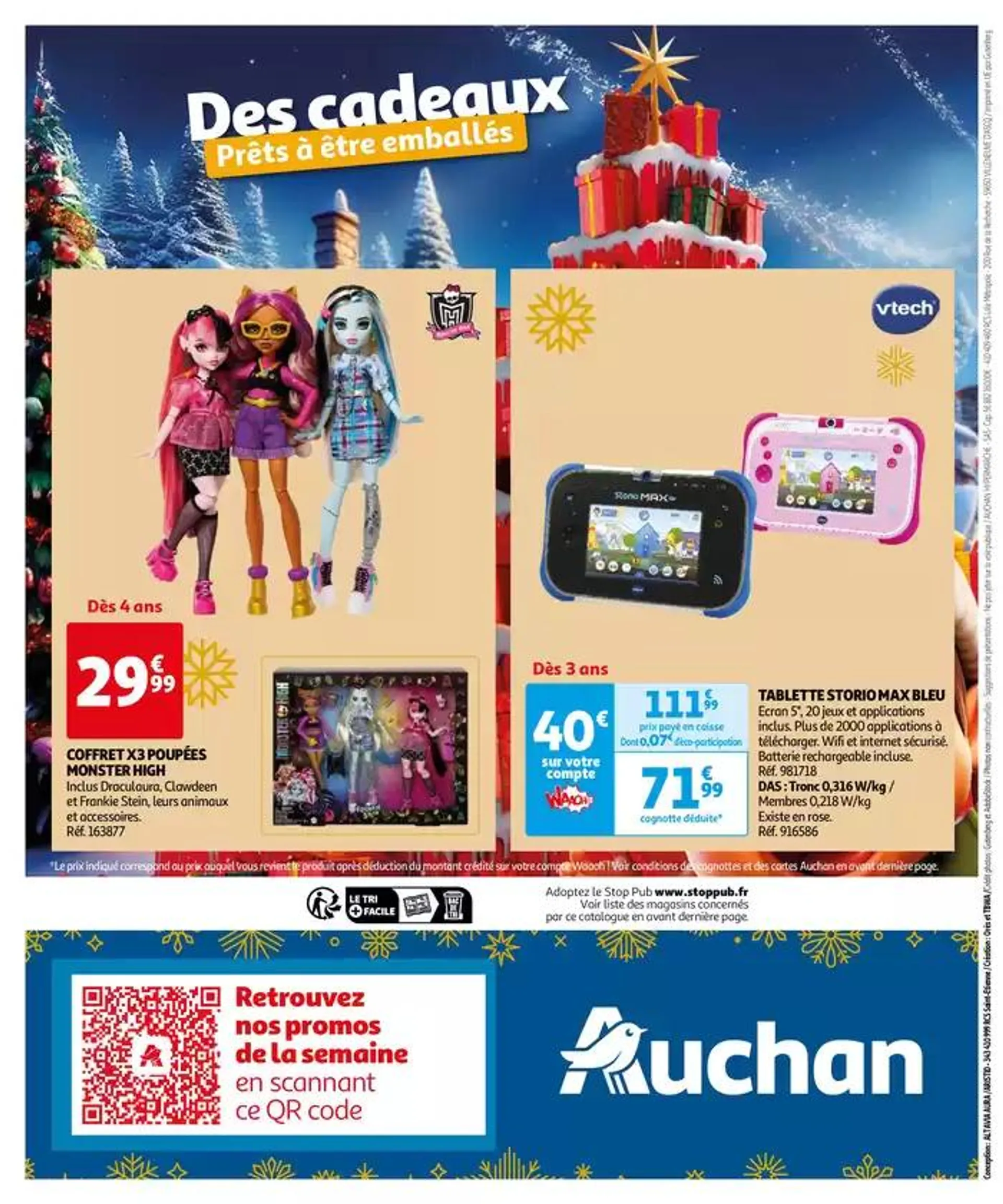 Réveillons Noël, un max de promos pour les fêtes  du 11 octobre au 6 décembre 2024 - Catalogue page 20