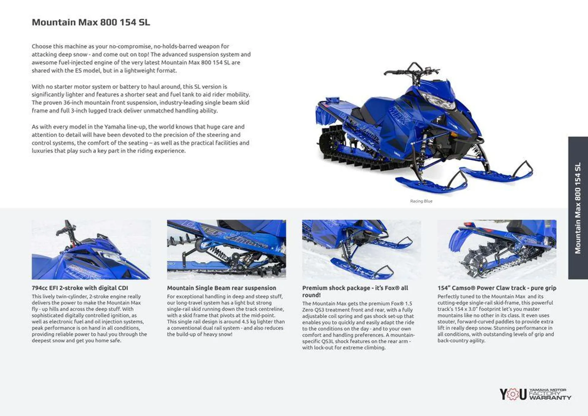 Catalogue Yamaha Motoneiges - Snowmobiles du 18 juin au 31 décembre 2024 - Catalogue page 11