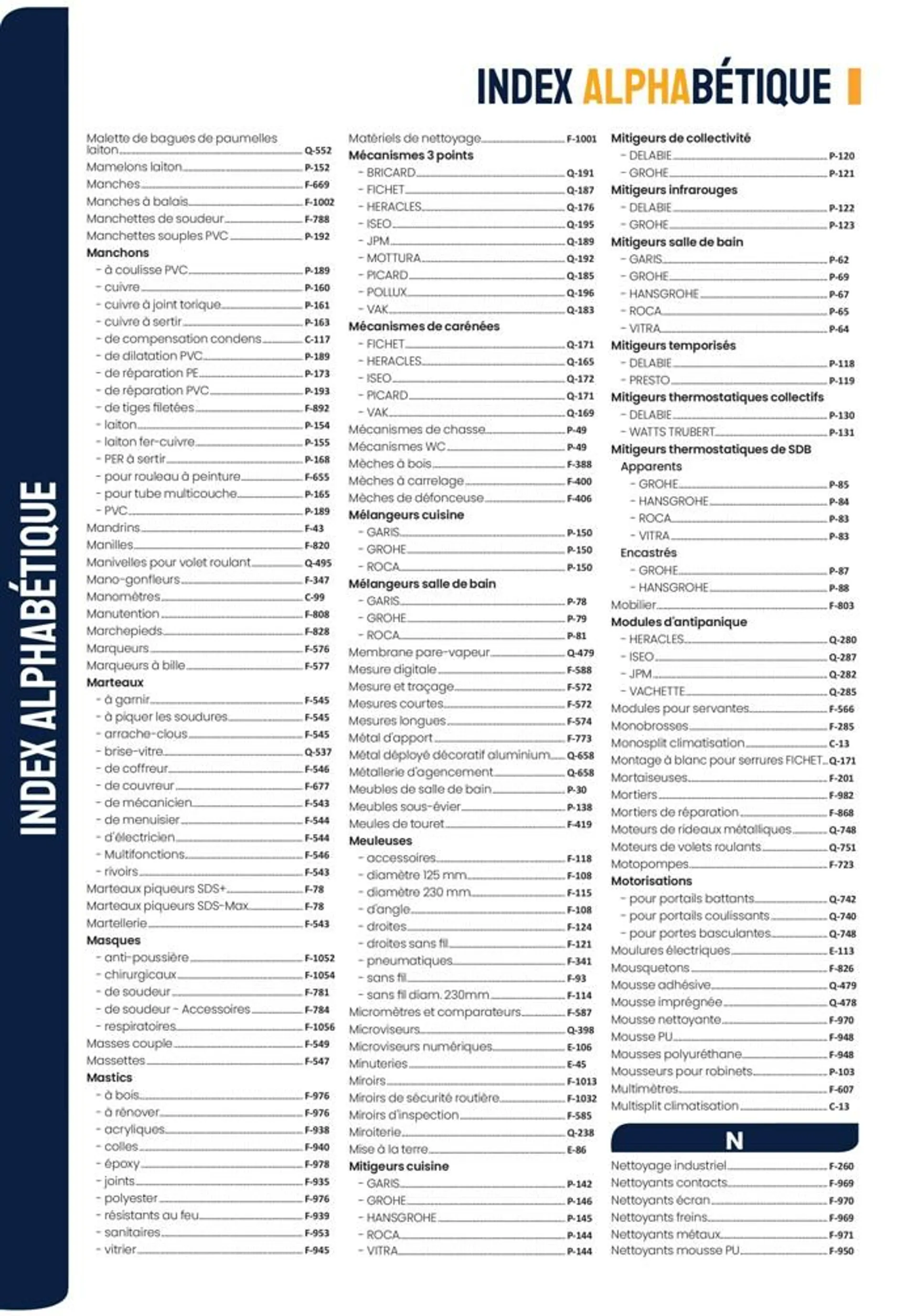 Au Forum du Bâtiment Plus proche,Plus pro du 4 mai au 31 décembre 2024 - Catalogue page 42