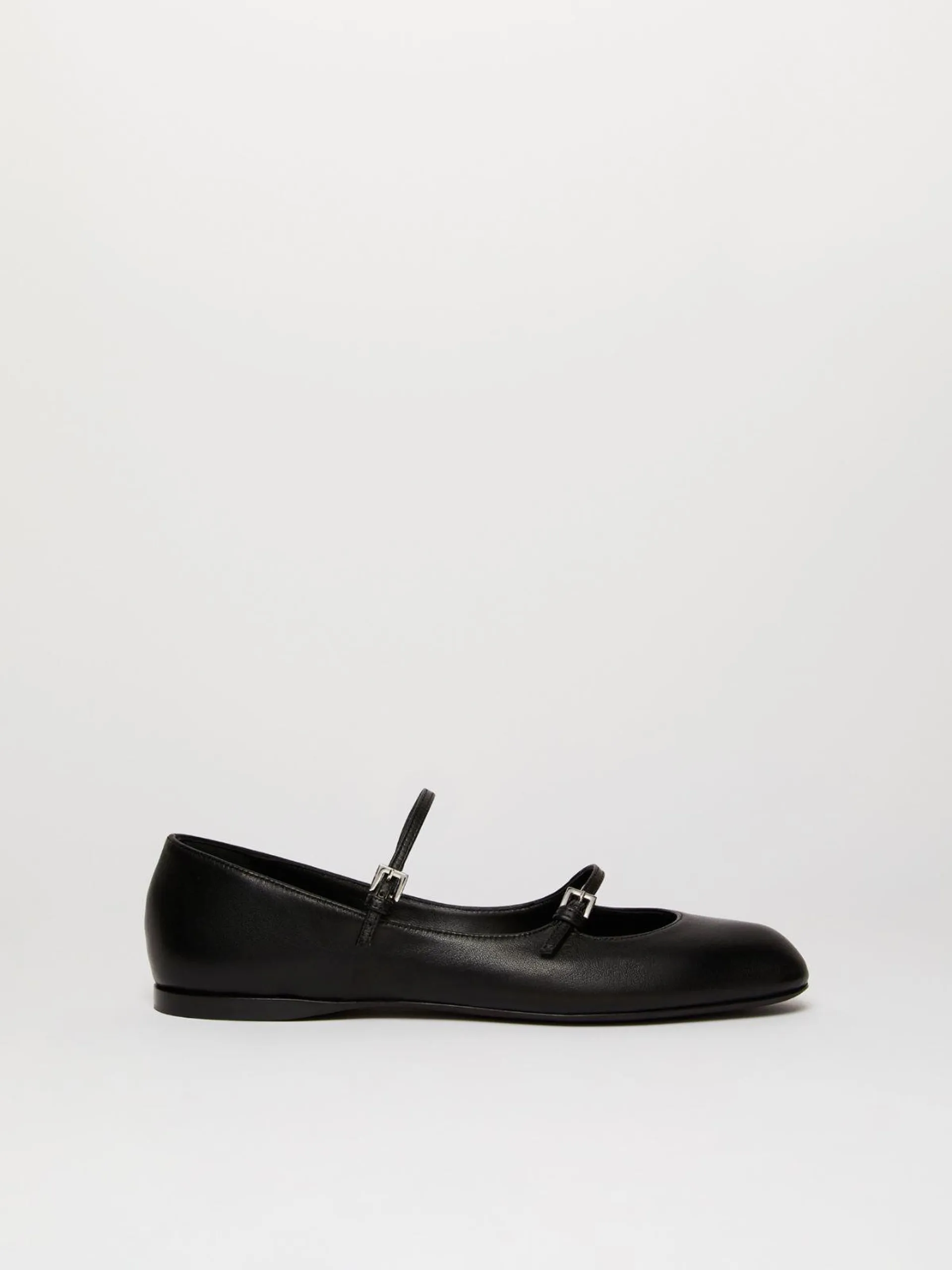 Ballerines en cuir nappa