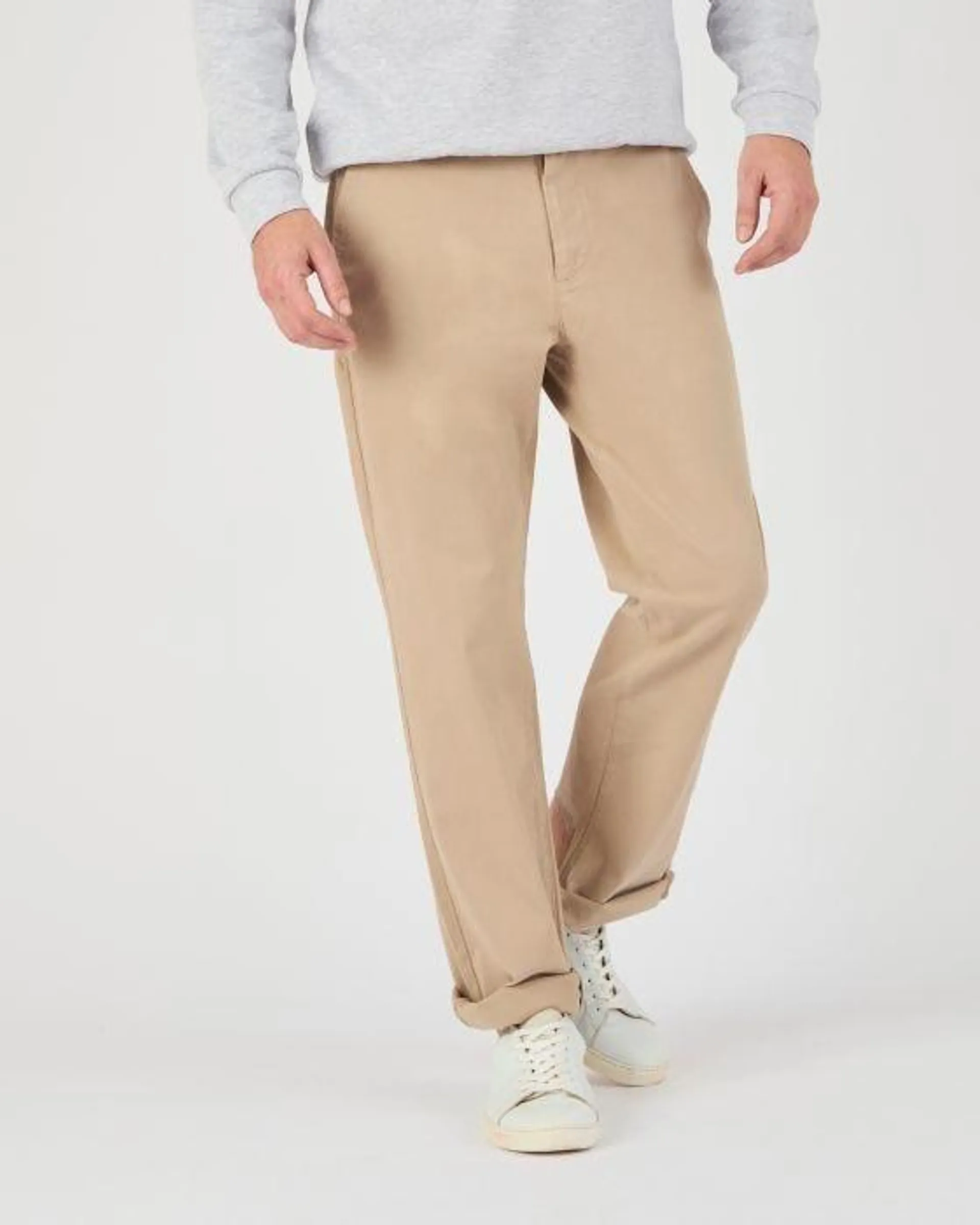 Pantalon chino coton stretch