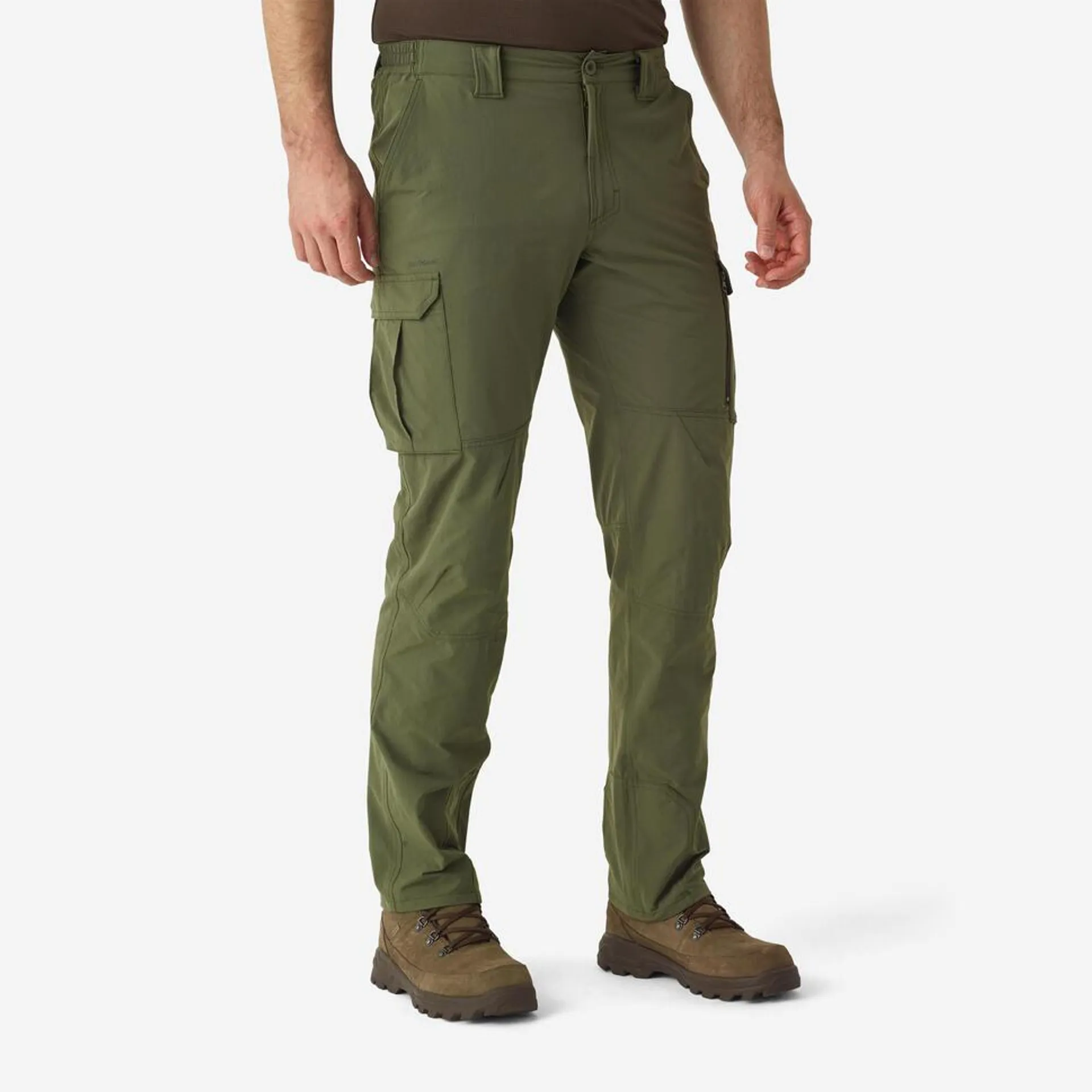 PANTALON LEGER ET RESPIRANT 500 VERT