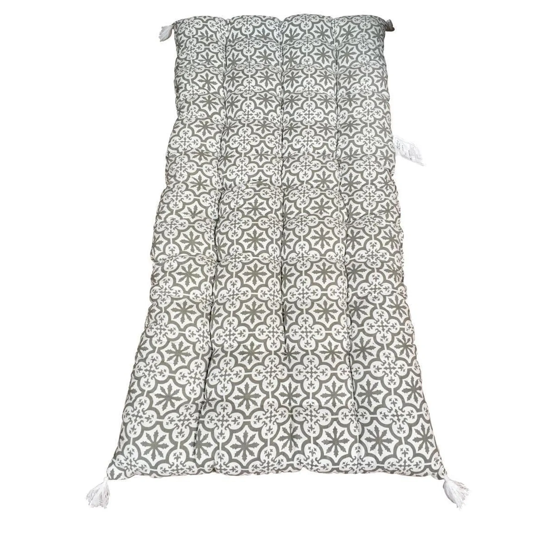 Coussin de sol long - Gris