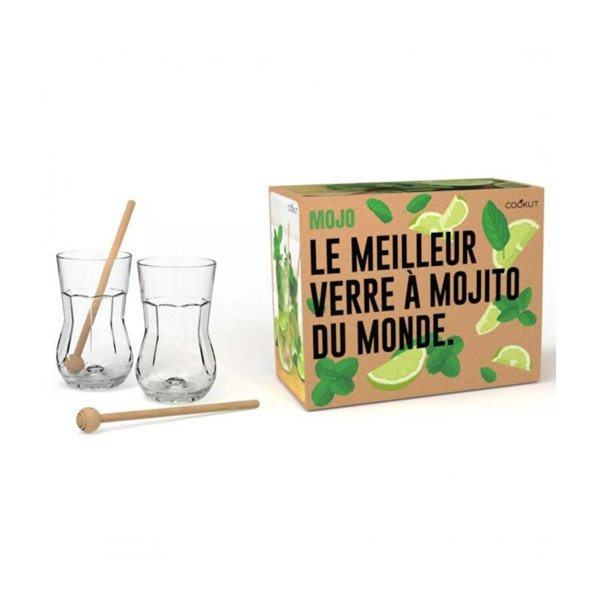 Coffret 2 verres à mojito