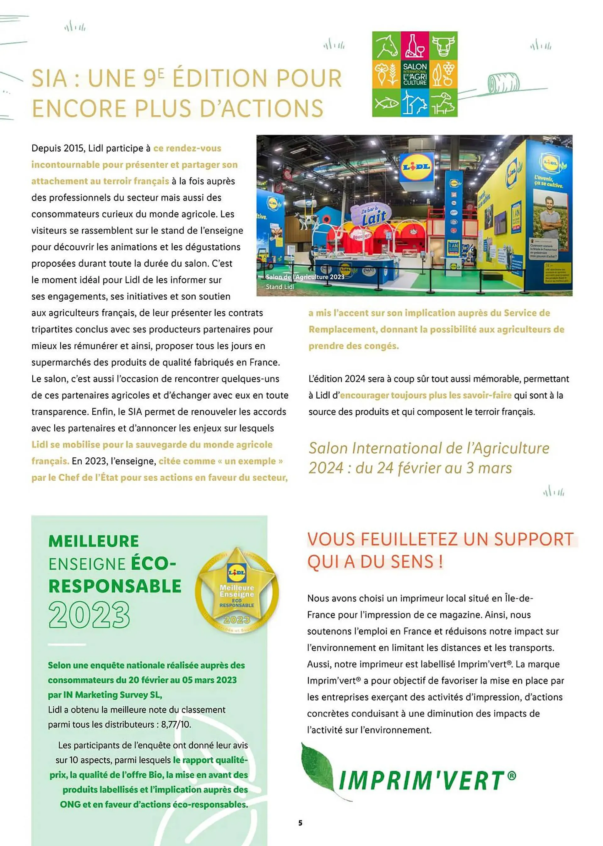 Catalogue Lidl du 1 mars au 28 décembre 2024 - Catalogue page 5