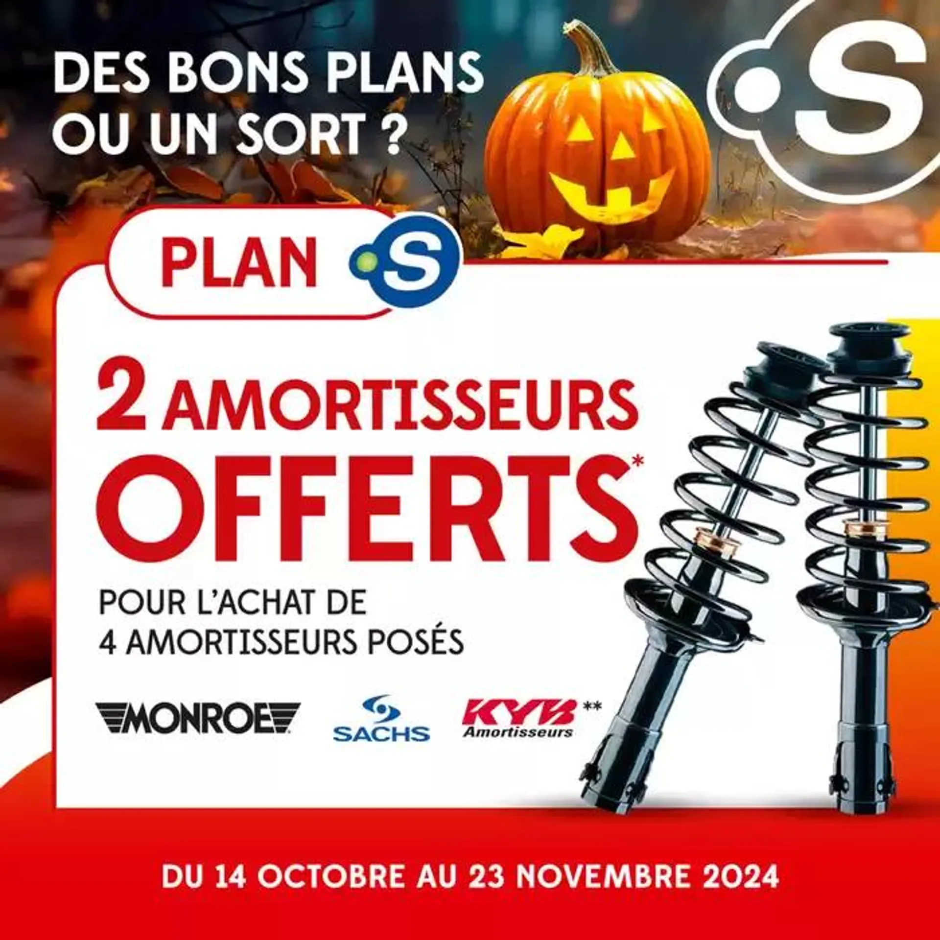 Chez Point S et jusqu'au 23 novembre, venez profiter d'offres exceptionnelles pour l'entretien de votre voiture ! du 15 octobre au 23 octobre 2024 - Catalogue page 2