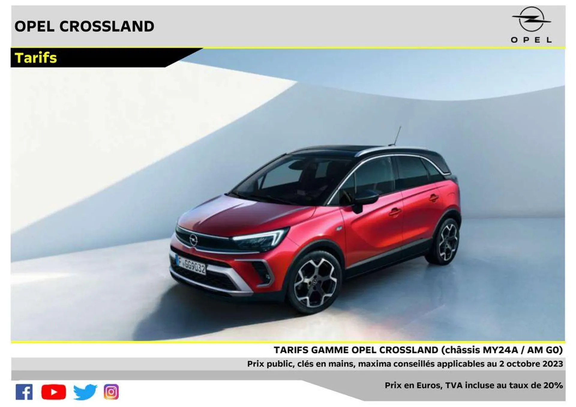 Opel Crossland: - 1