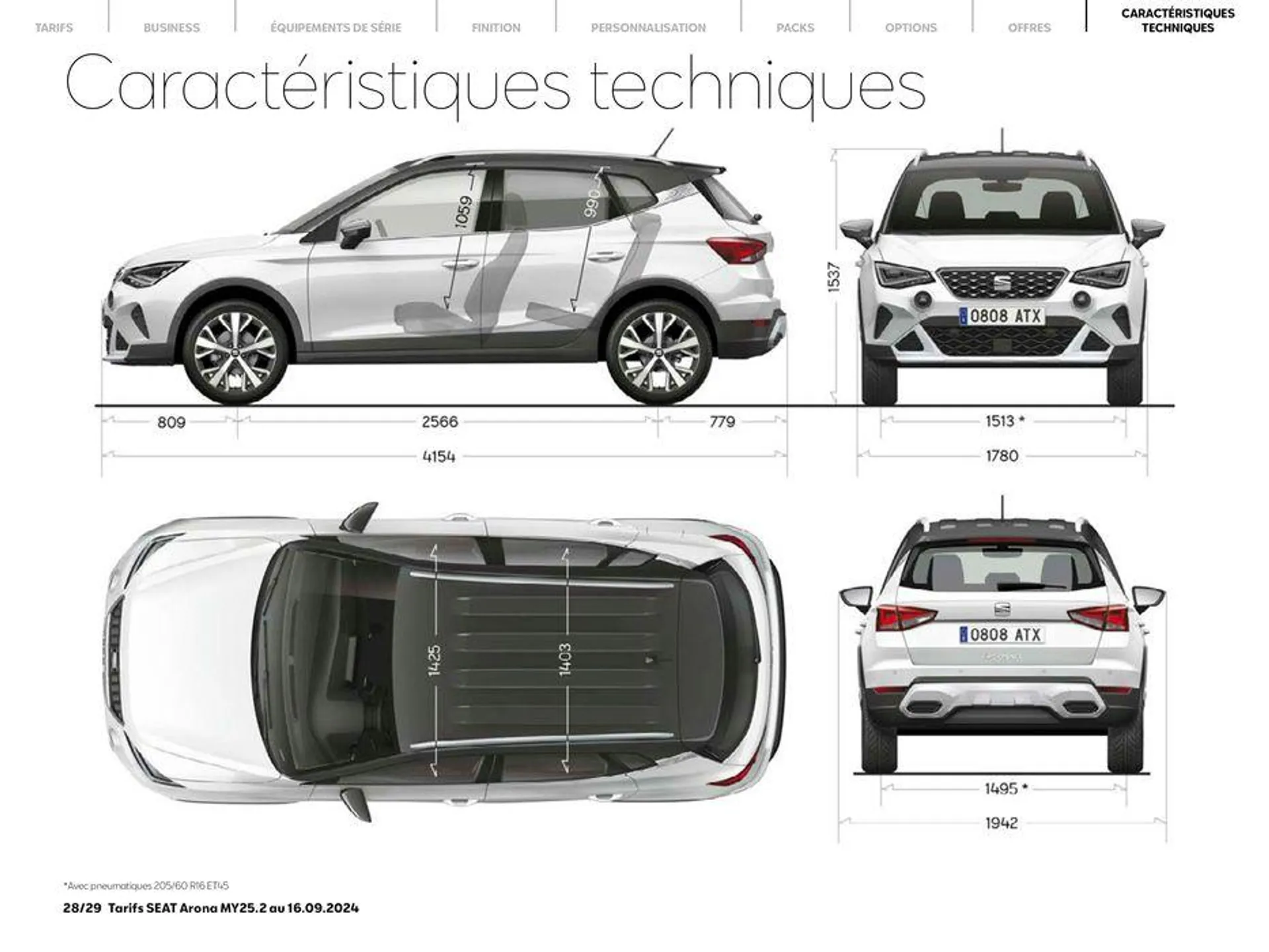 SEAT Arona du 24 septembre au 24 septembre 2025 - Catalogue page 28