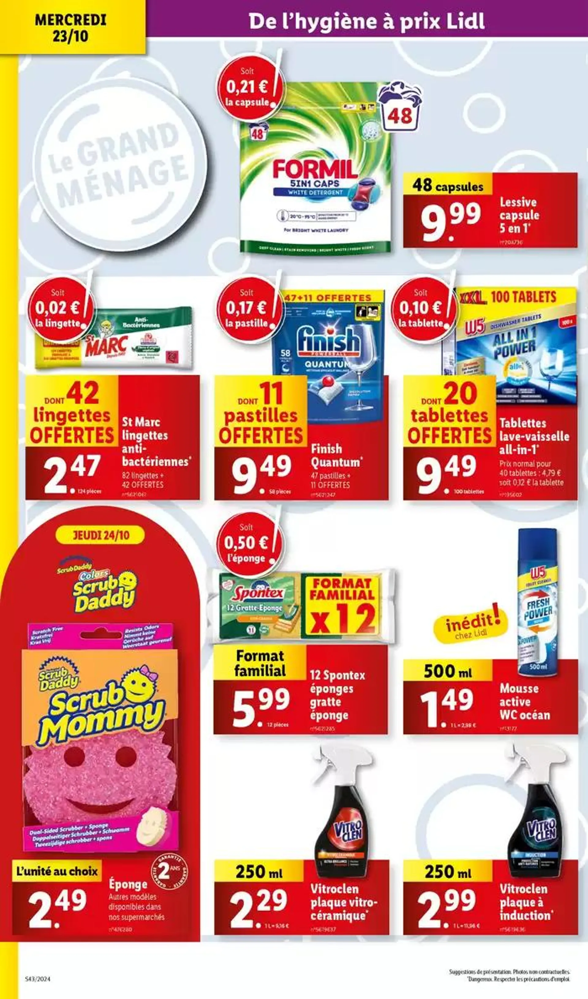 L'hiver approche ! Cette semaine, retrouvez des produits réconfortants, toujours à prix Lidl du 23 octobre au 29 octobre 2024 - Catalogue page 26