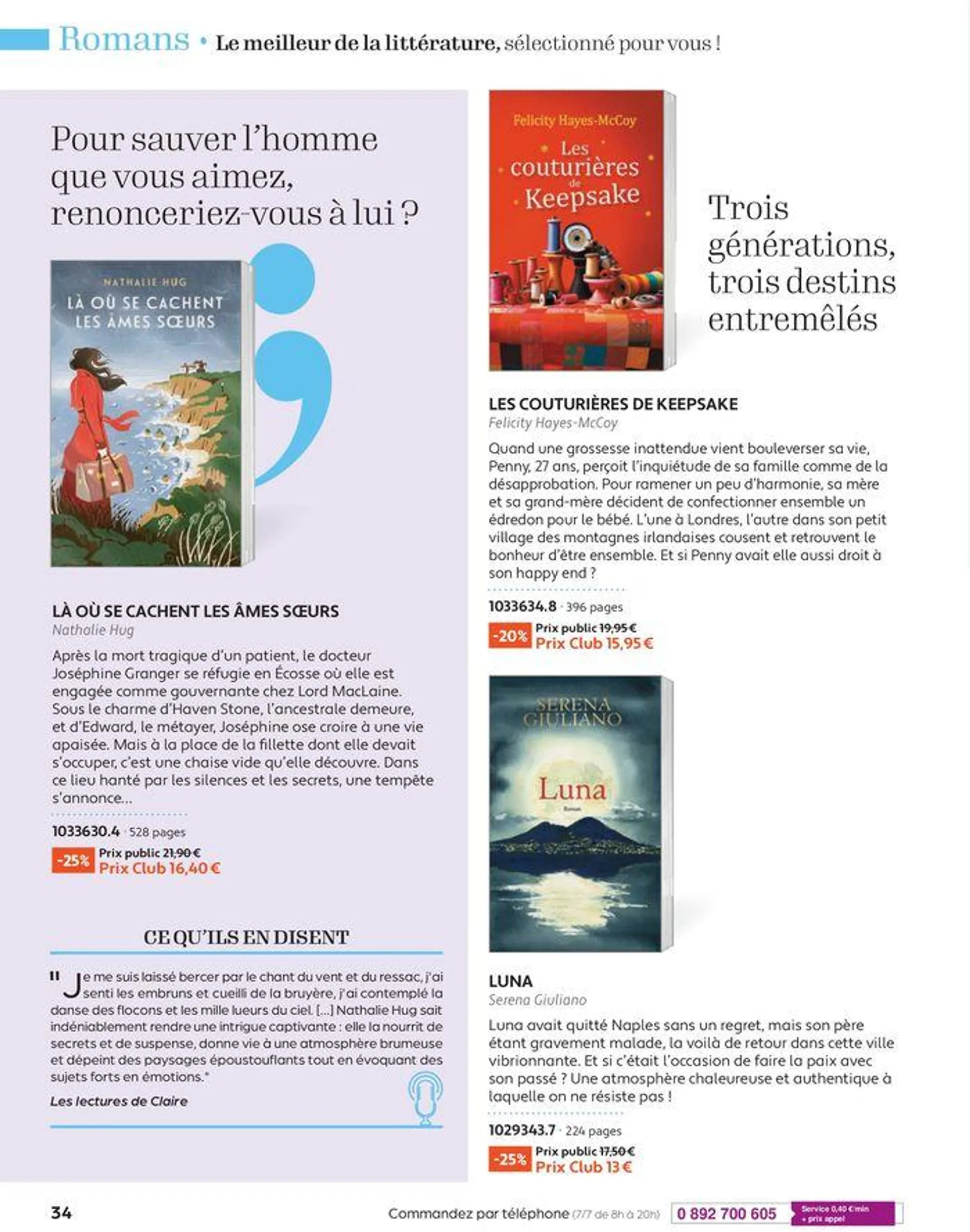 Septembre - Octobre 2024 du 2 septembre au 31 octobre 2024 - Catalogue page 34