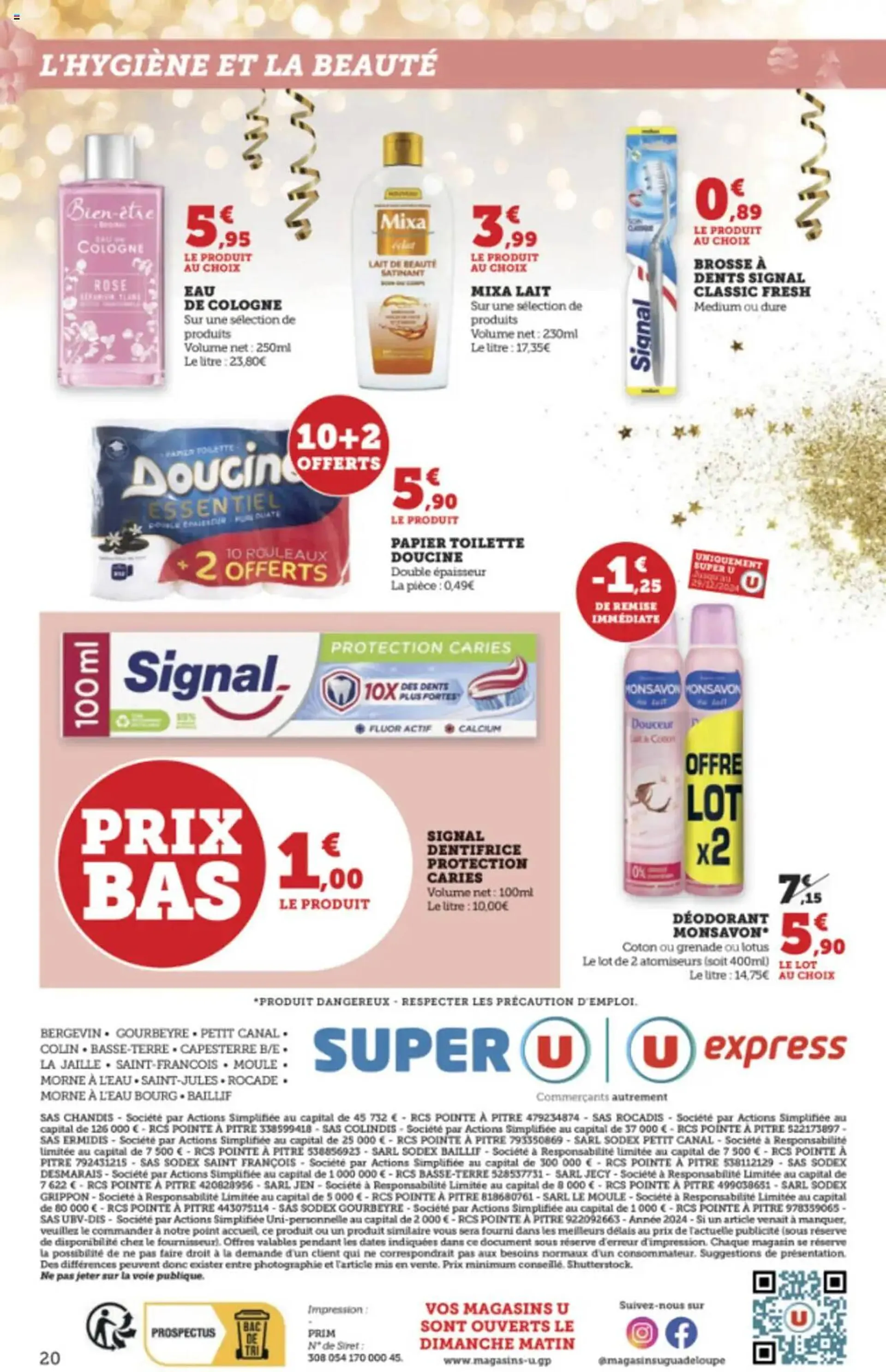 Catalogue Super U du 18 décembre au 31 décembre 2024 - Catalogue page 20