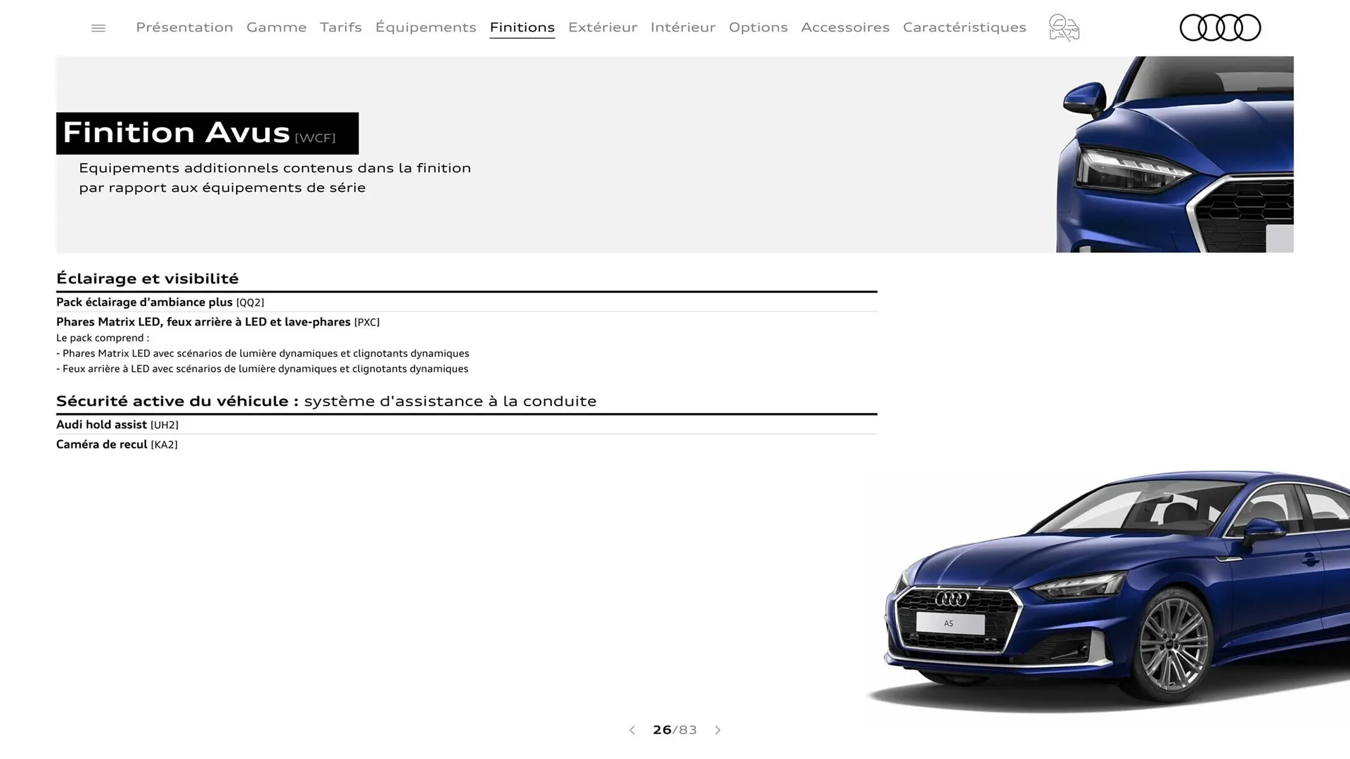 Catalogue Audi du 8 août au 8 août 2024 - Catalogue page 26