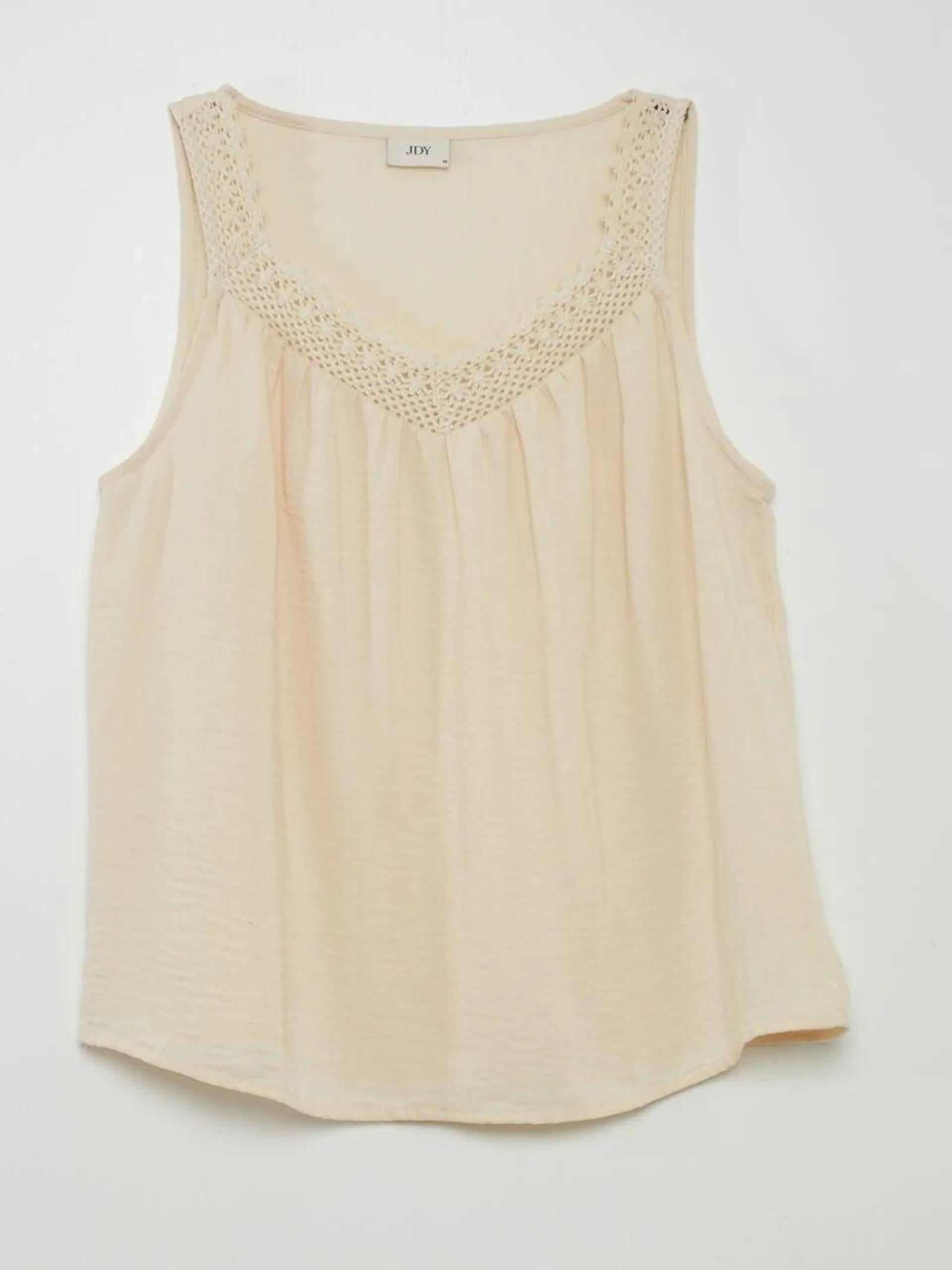 Blouse sans manches 'JDY' - Beige