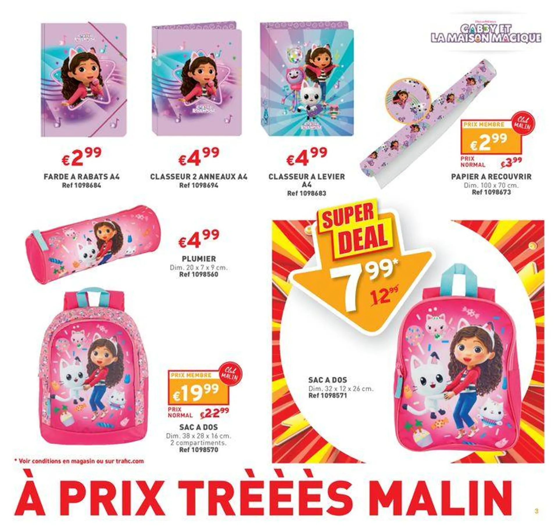 SUPER DEAL du 21 août au 26 août 2024 - Catalogue page 3